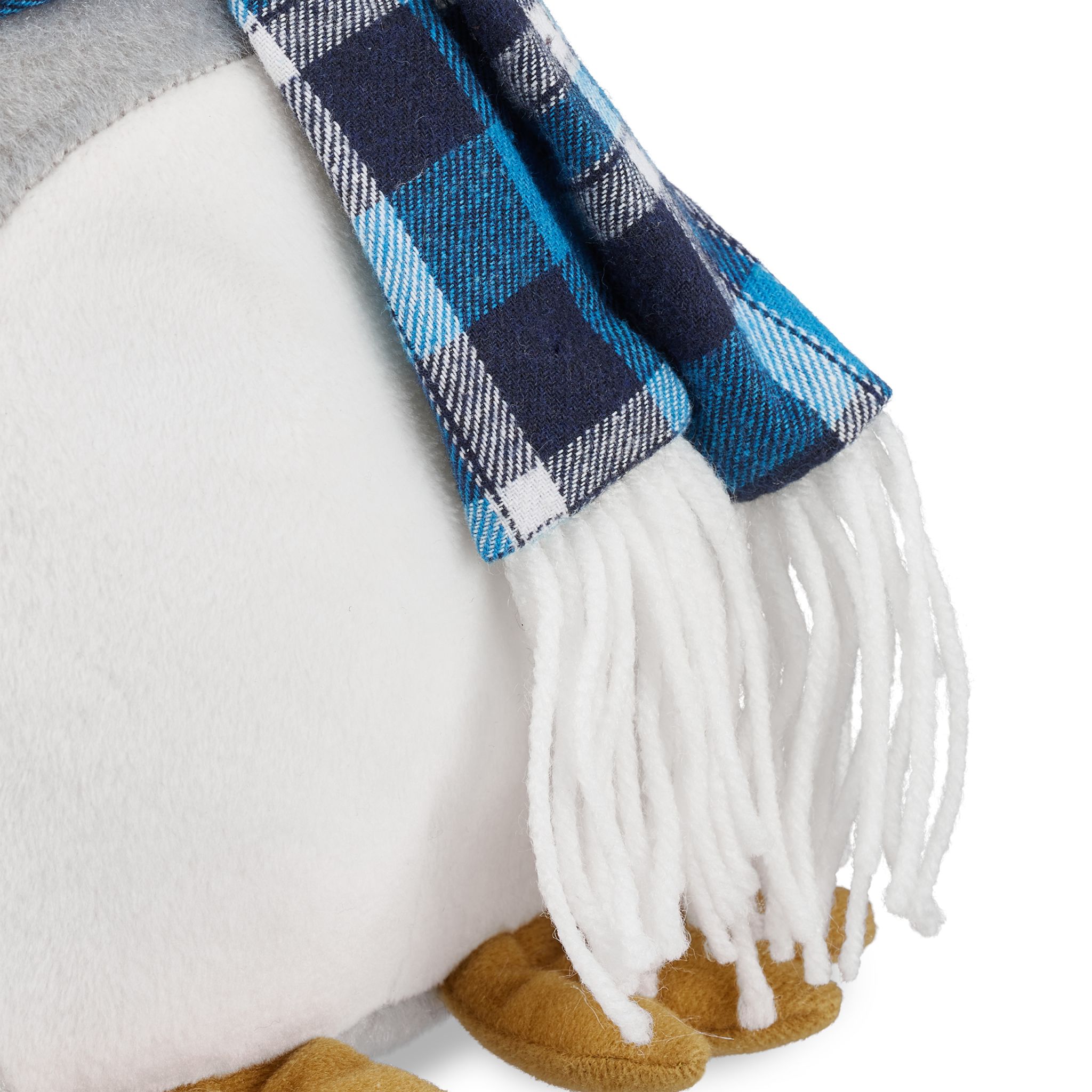 Türstopper Pinguin Weiss-Grau von Relaxdays