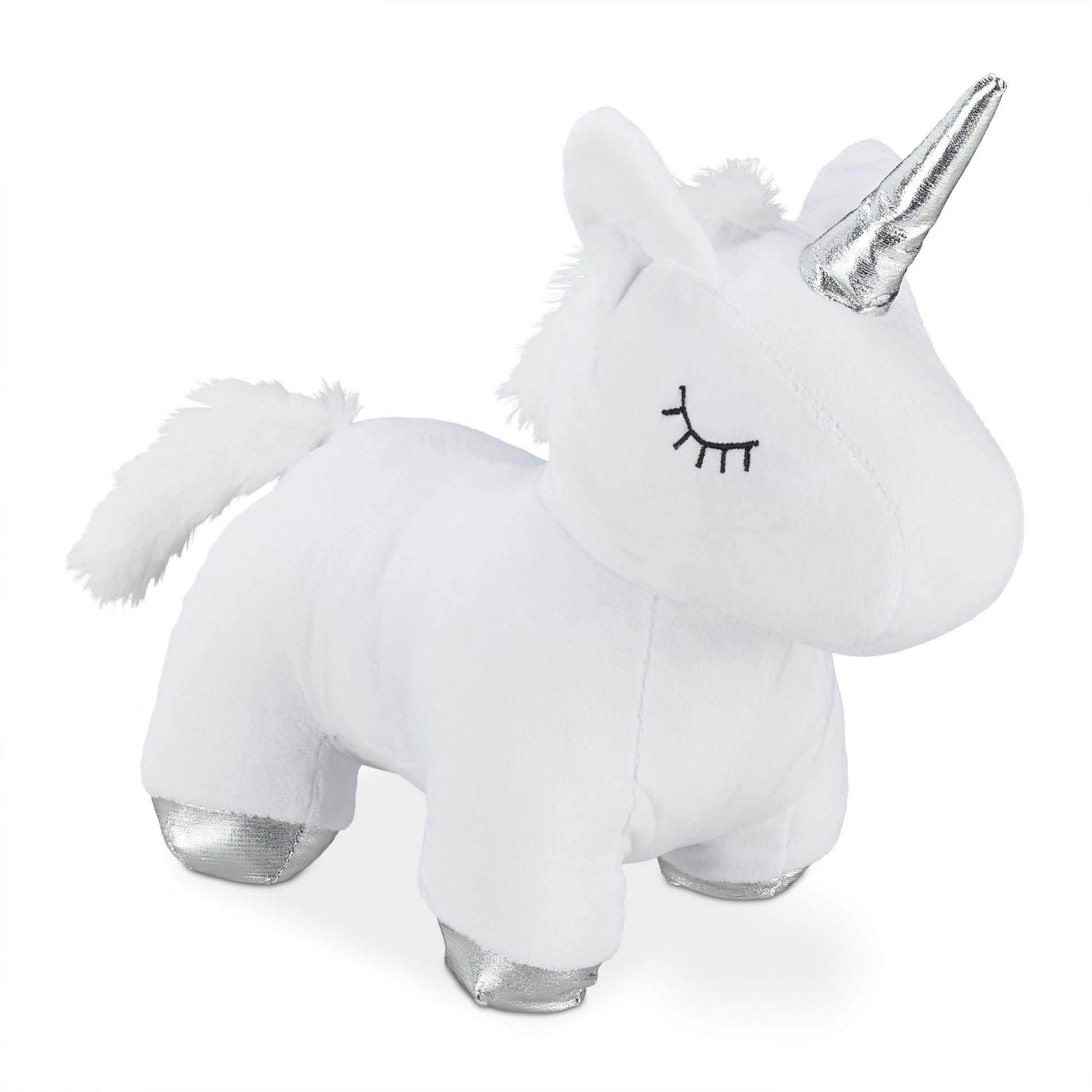 Türstopper Einhorn Weiss-Silber von Relaxdays