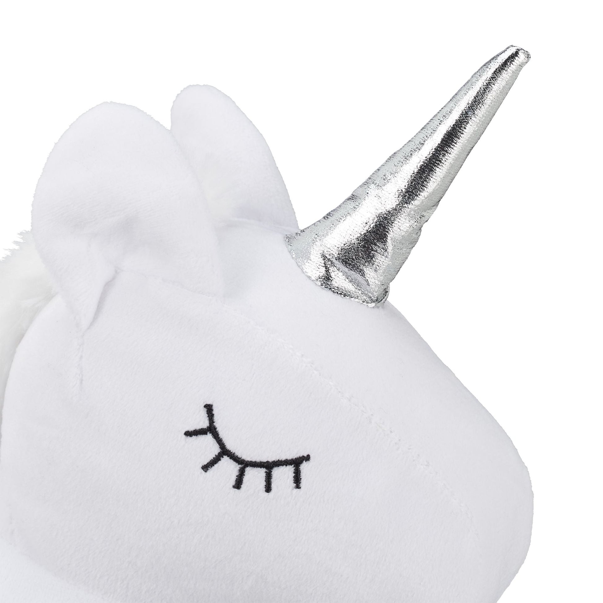 Türstopper Einhorn Weiss-Silber von Relaxdays