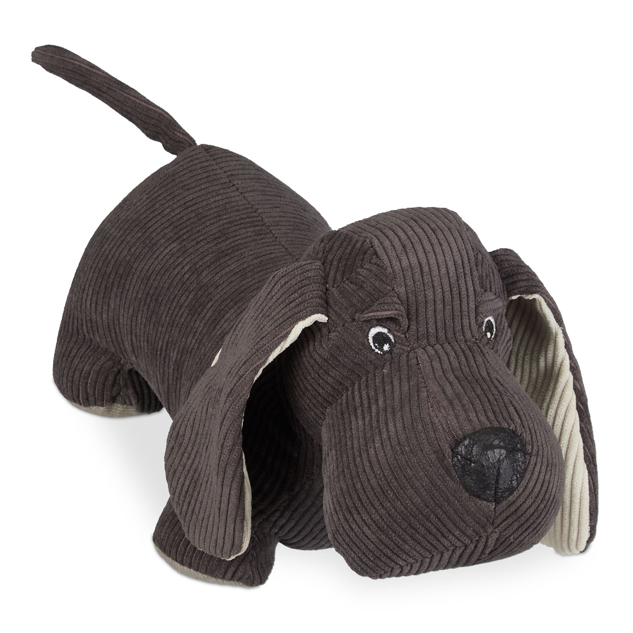 Türstopper Hund Creme-Dunkelbraun von Relaxdays