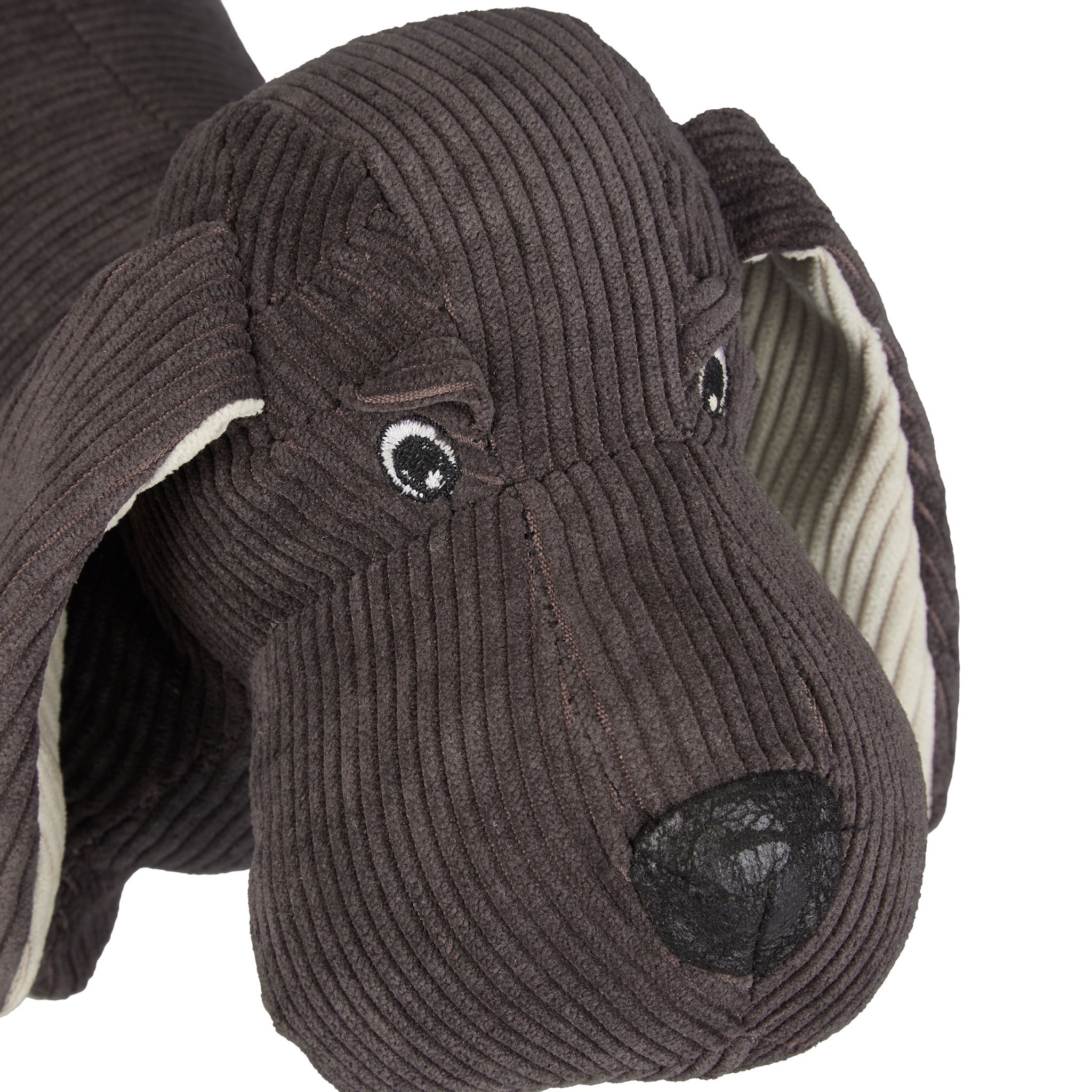 Türstopper Hund Creme-Dunkelbraun von Relaxdays