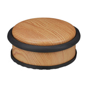 Türstopper Holzoptik Hellbraun-Schwarz von Relaxdays