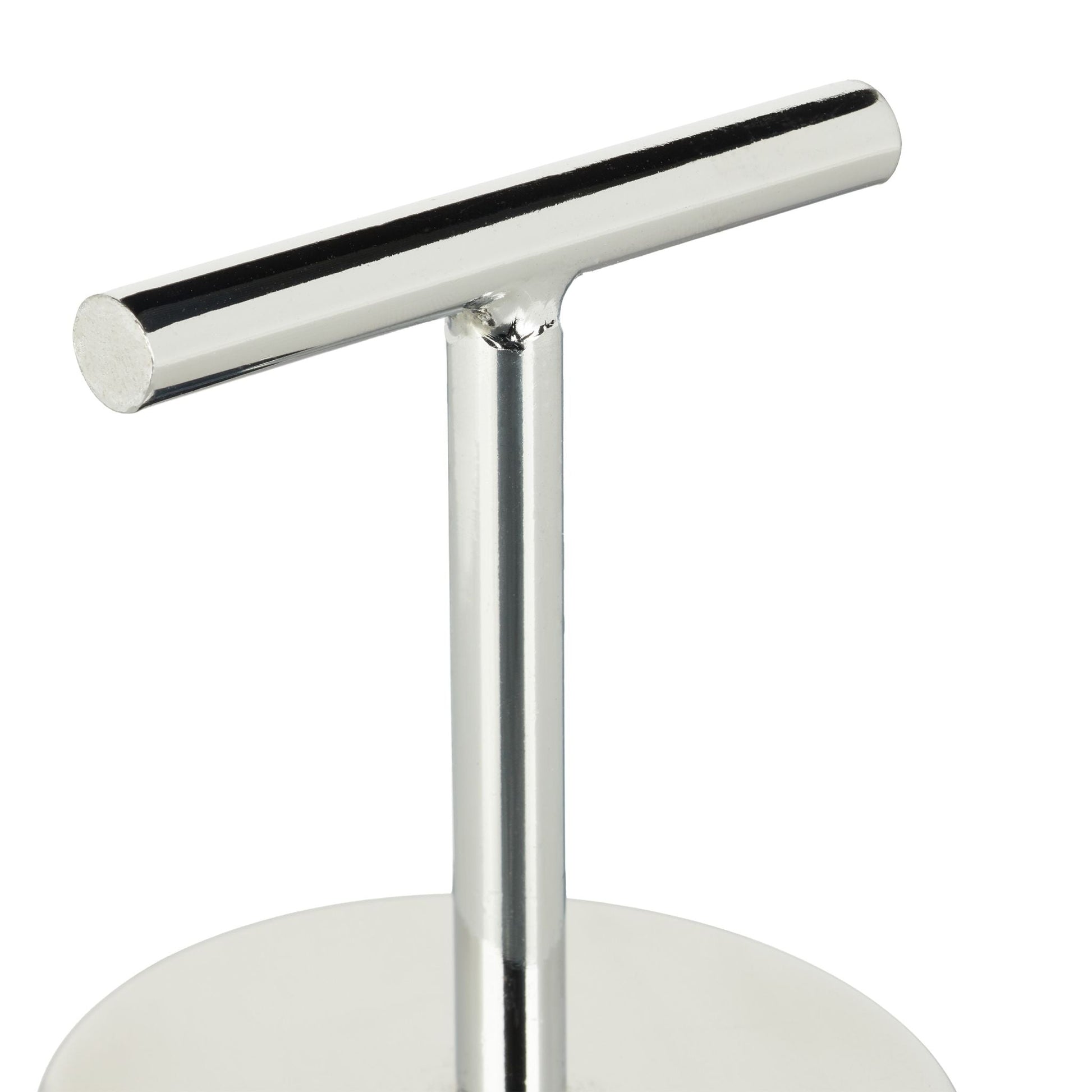 Türstopper mit Griff Schwarz-Silber von Relaxdays