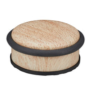 Türstopper Holzoptik Hellbraun-Schwarz von Relaxdays