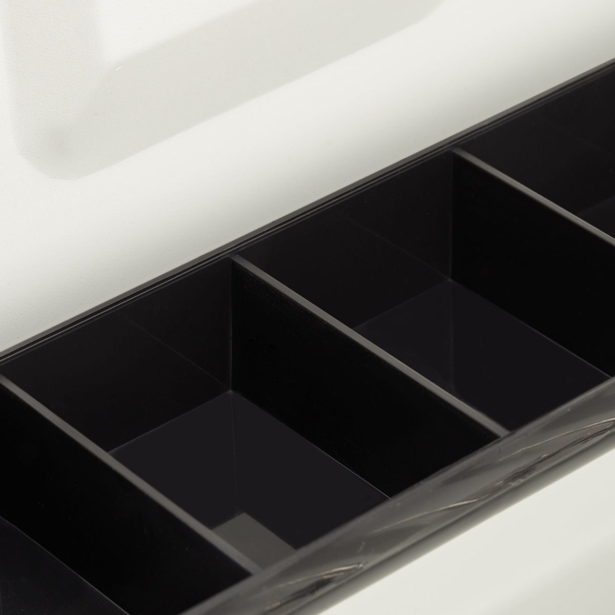 Abschliessbare Geldkassette Weiss-Silber von Relaxdays