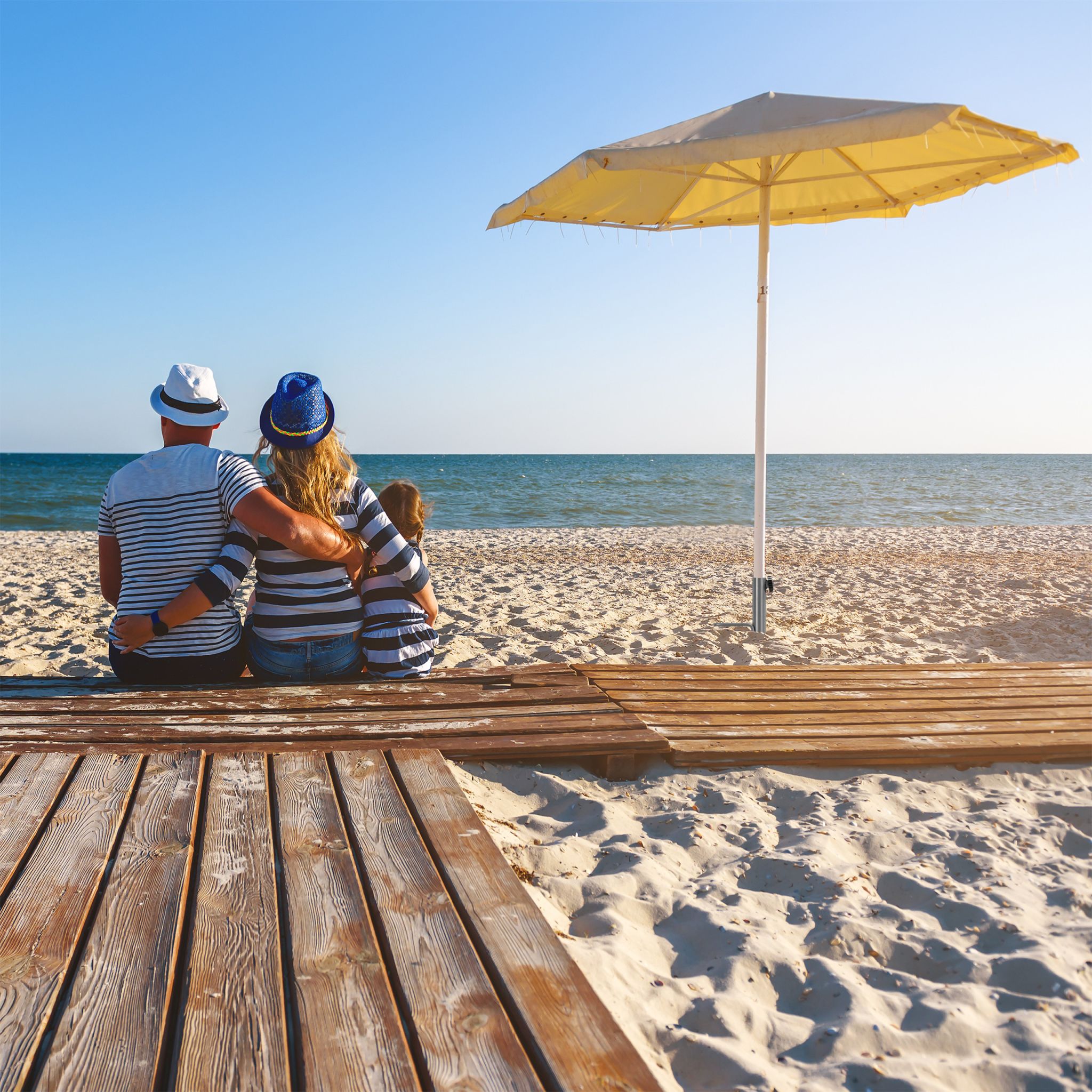 Rasendorn für Sonnenschirm Schwarz-Grau von Relaxdays