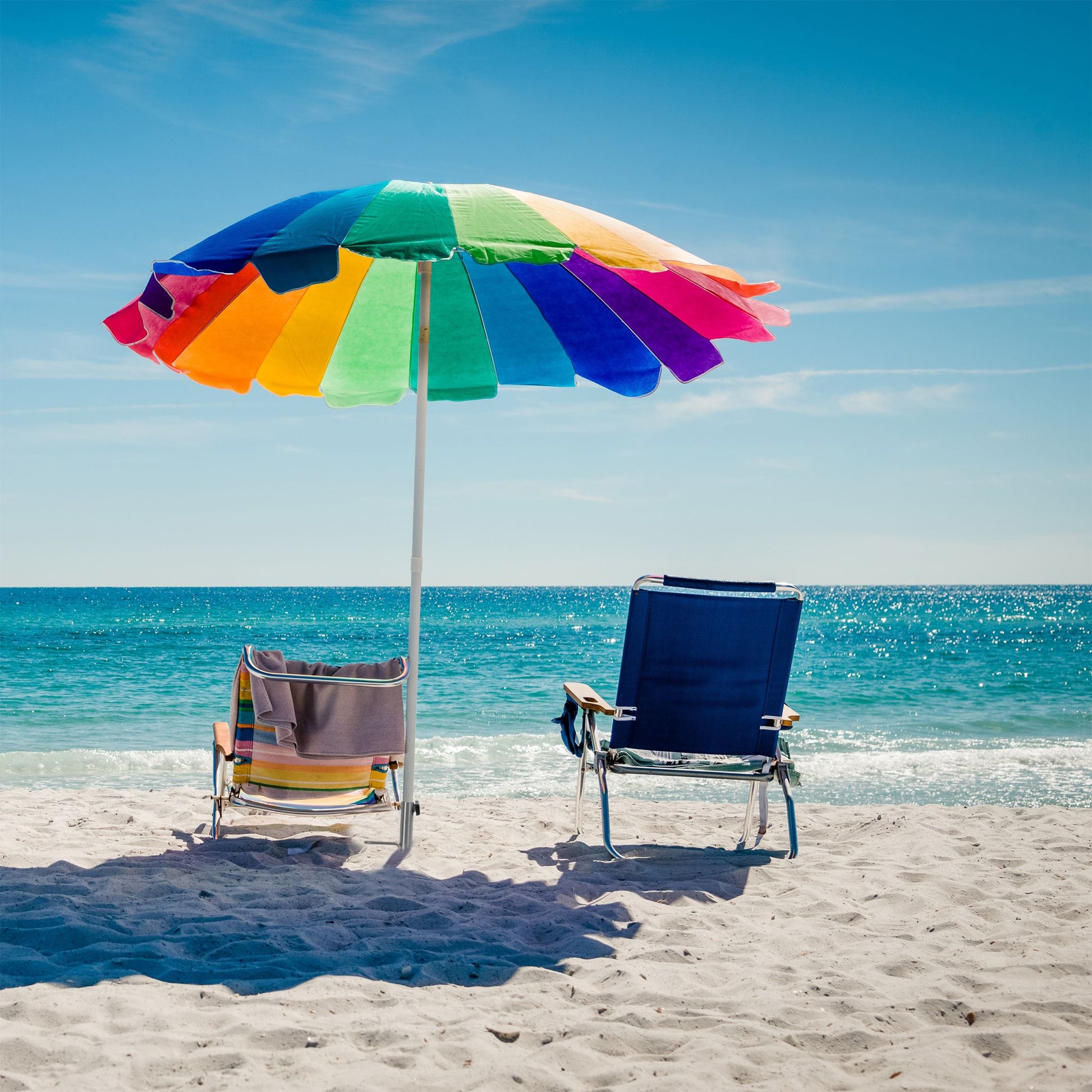 Rasendorn für Sonnenschirm Schwarz-Grau von Relaxdays