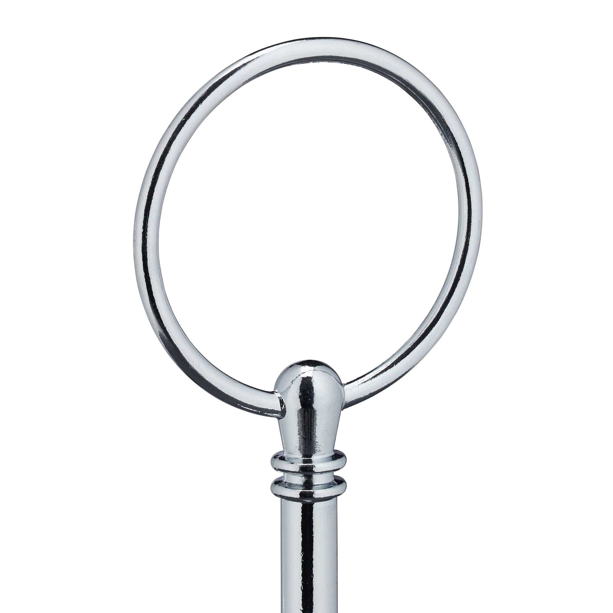 Etagere Schiefer 3 Etagen Anthrazit-Silber von Relaxdays