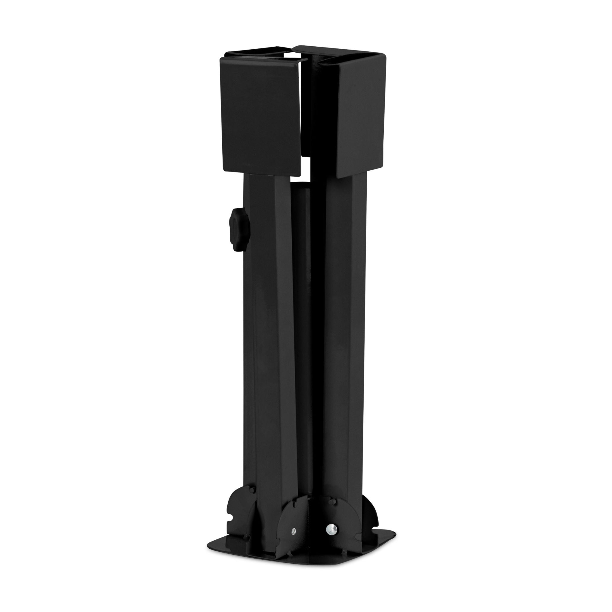 Platten Sonnenschirmständer schwarz Schwarz von Relaxdays