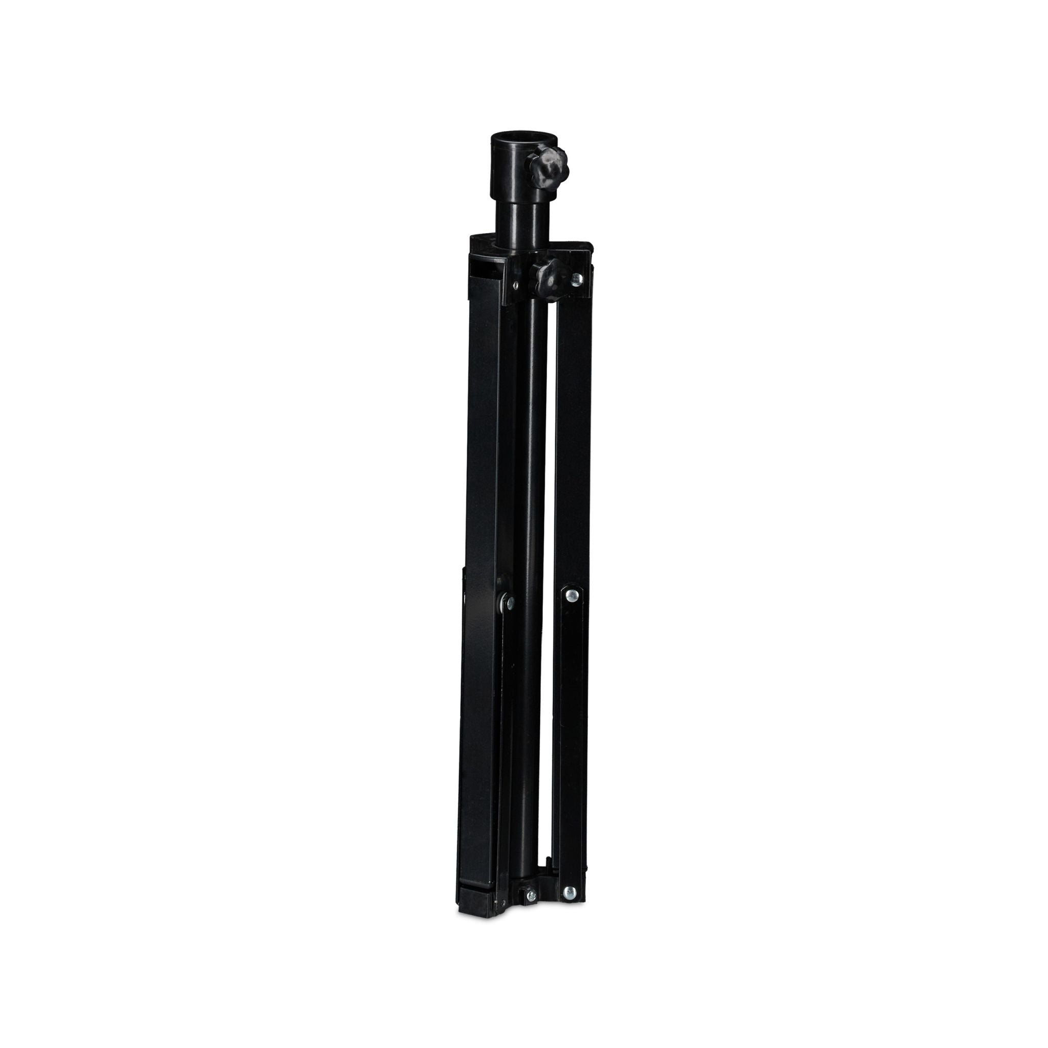 Sonnenschirmständer klappbar Schwarz von Relaxdays