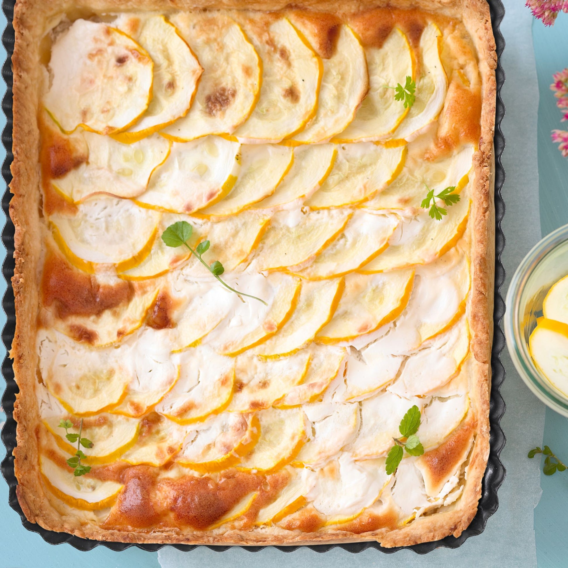 Tarteform mit Hebeboden 2er-Set Anthrazit von Relaxdays