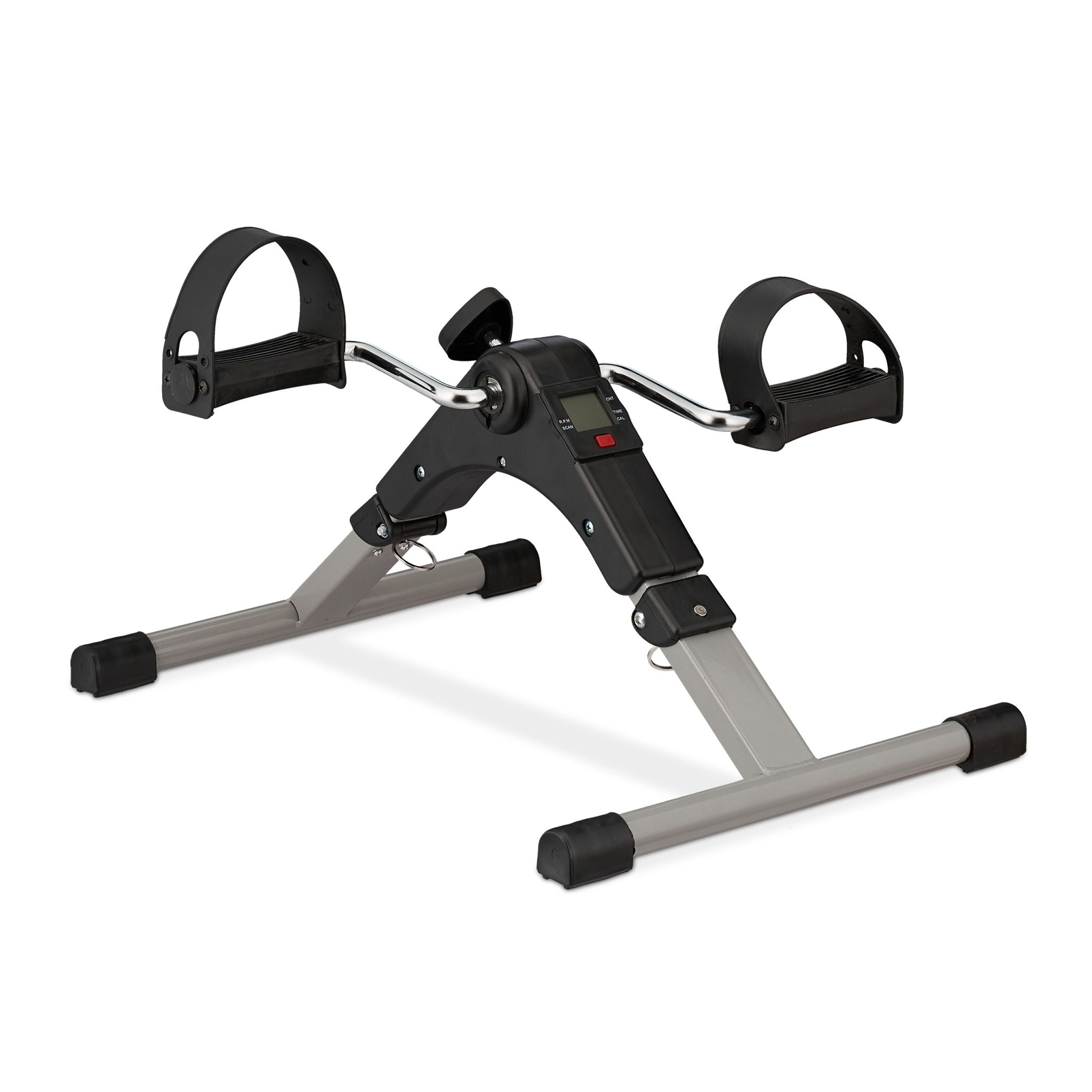 Arm- und Beintrainer Schwarz-Silber von Relaxdays
