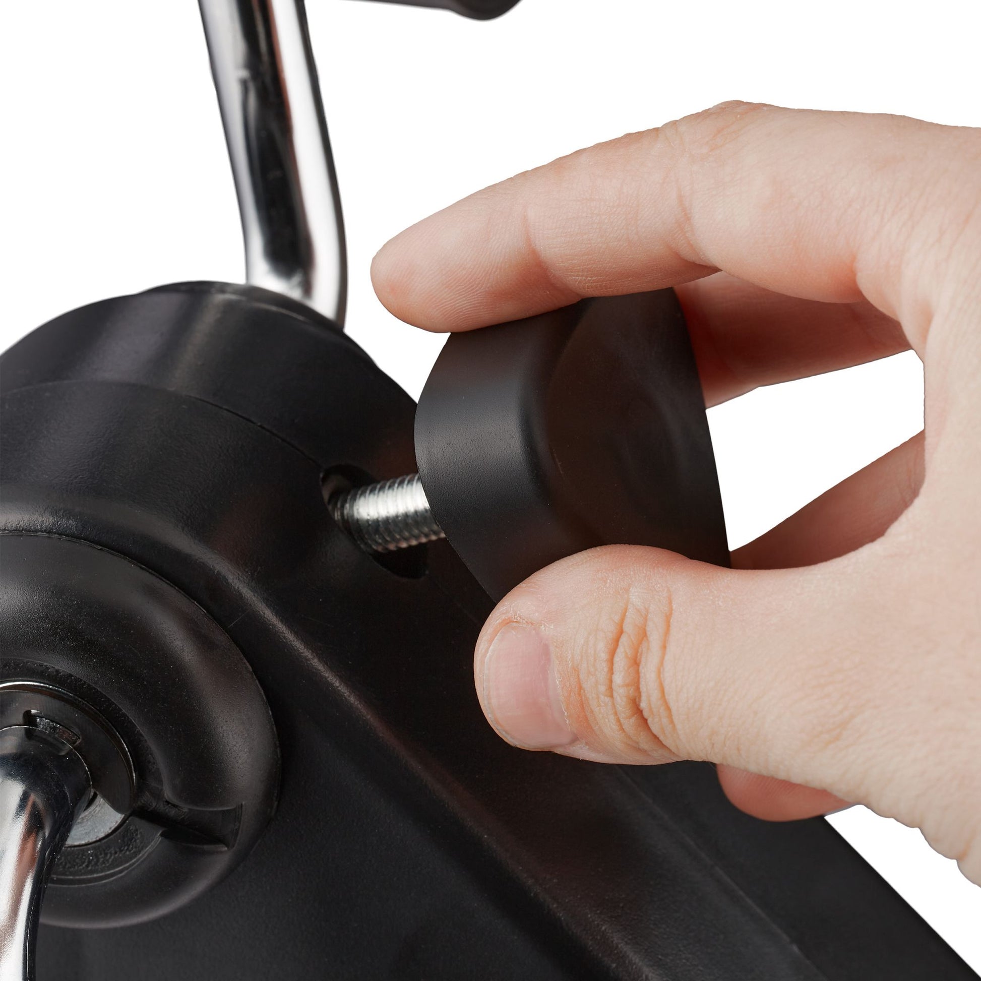 Arm- und Beintrainer Schwarz-Silber von Relaxdays