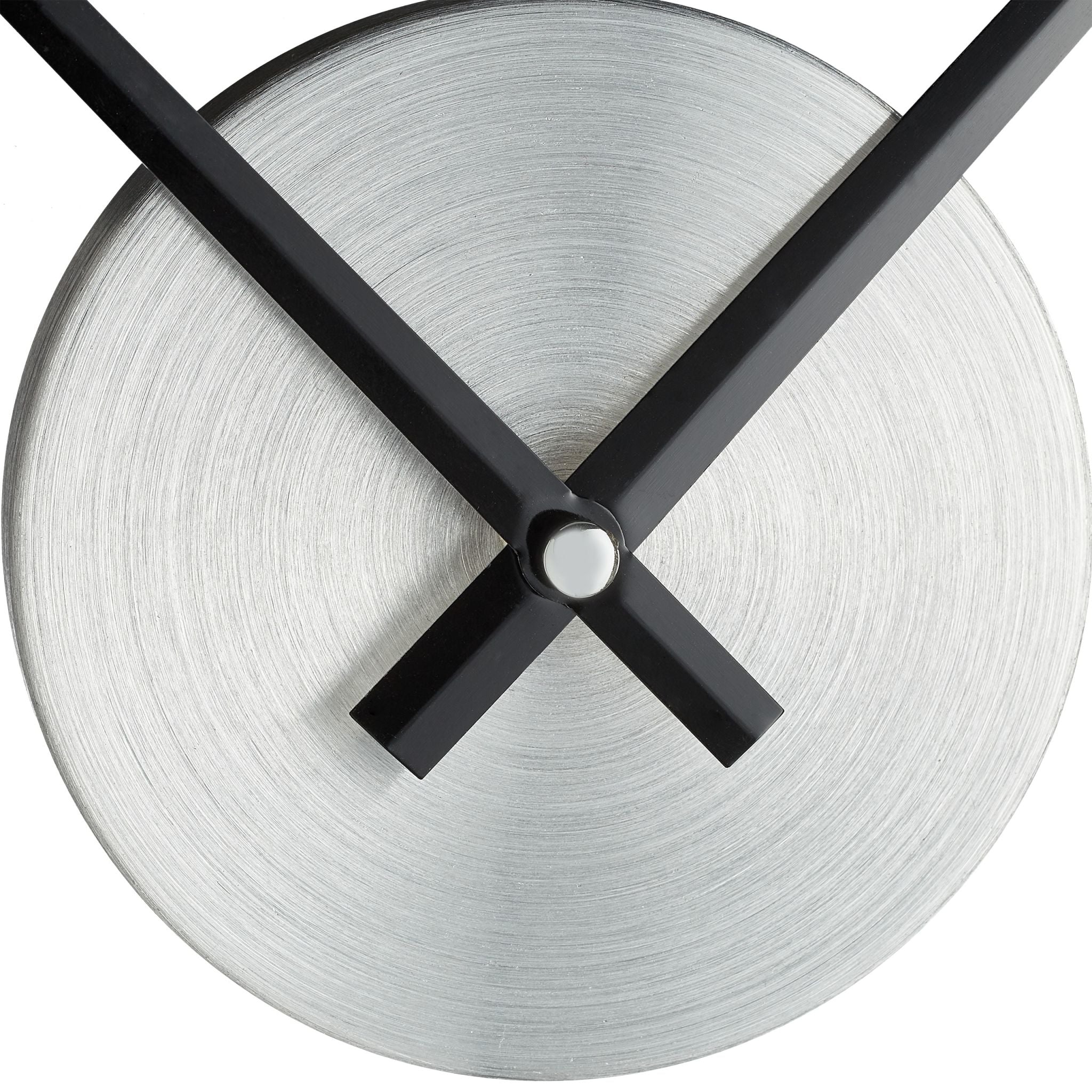 Wanduhr DIY bunt Gelb-Schwarz-Silber von Relaxdays
