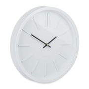 Wanduhr modern Weiss-Schwarz von Relaxdays