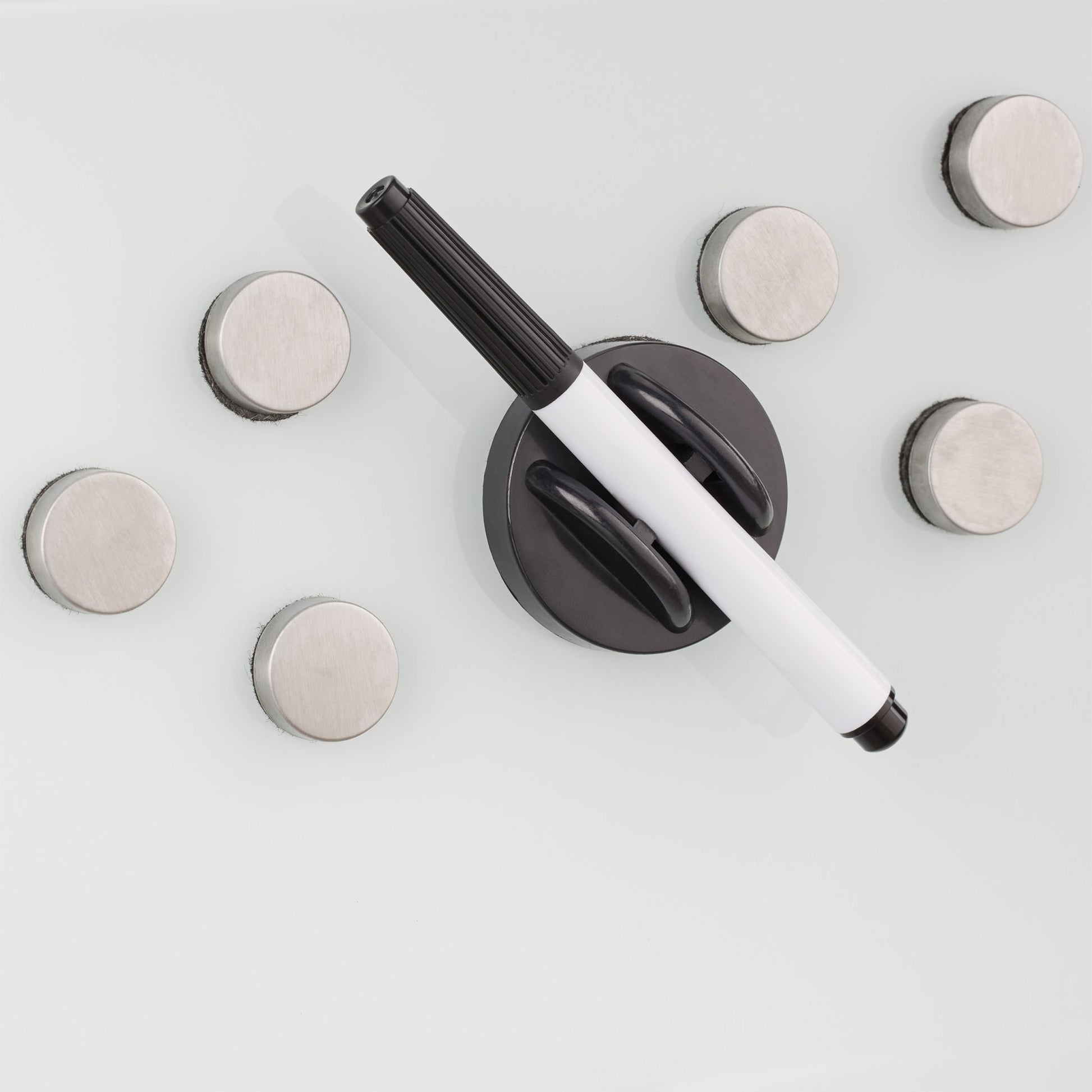Magnettafel Glas Weiss von Relaxdays