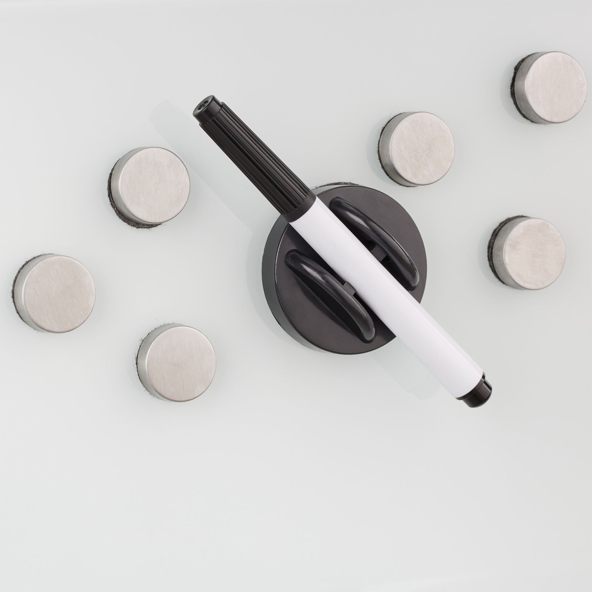 Magnettafel Glas Weiss von Relaxdays