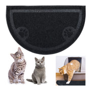 Katzenklo Matte Schwarz von Relaxdays