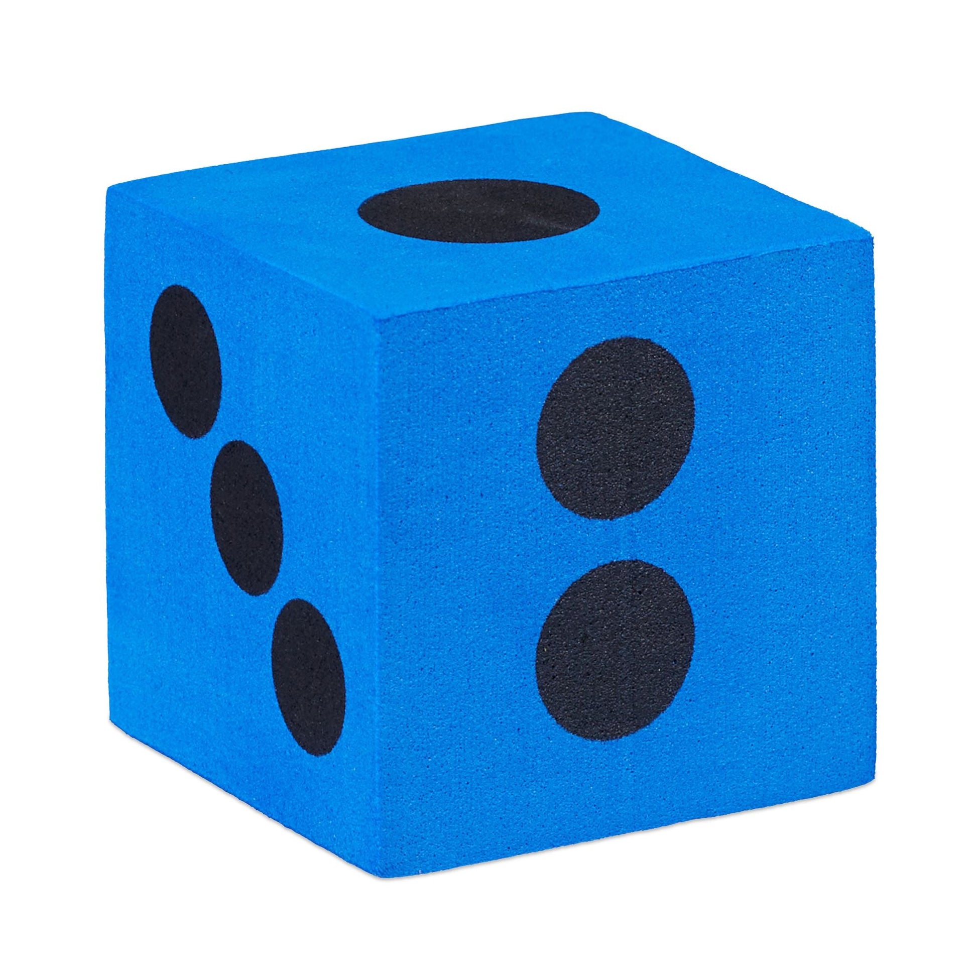 Flüsterwürfel 36er-Set Blau-Gelb-Rosa von Relaxdays