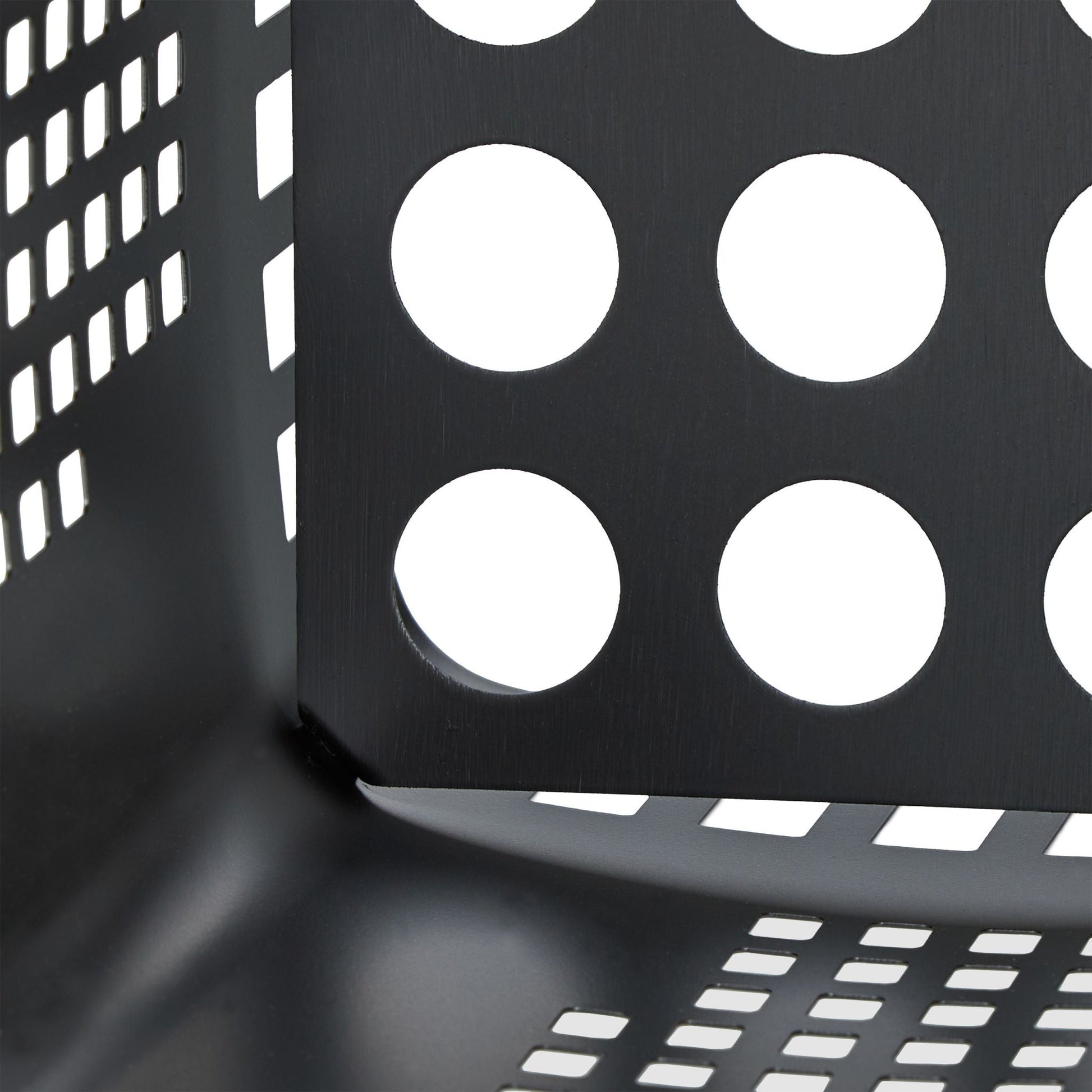 Anzündkamin für den Grill Schwarz-Silber von Relaxdays