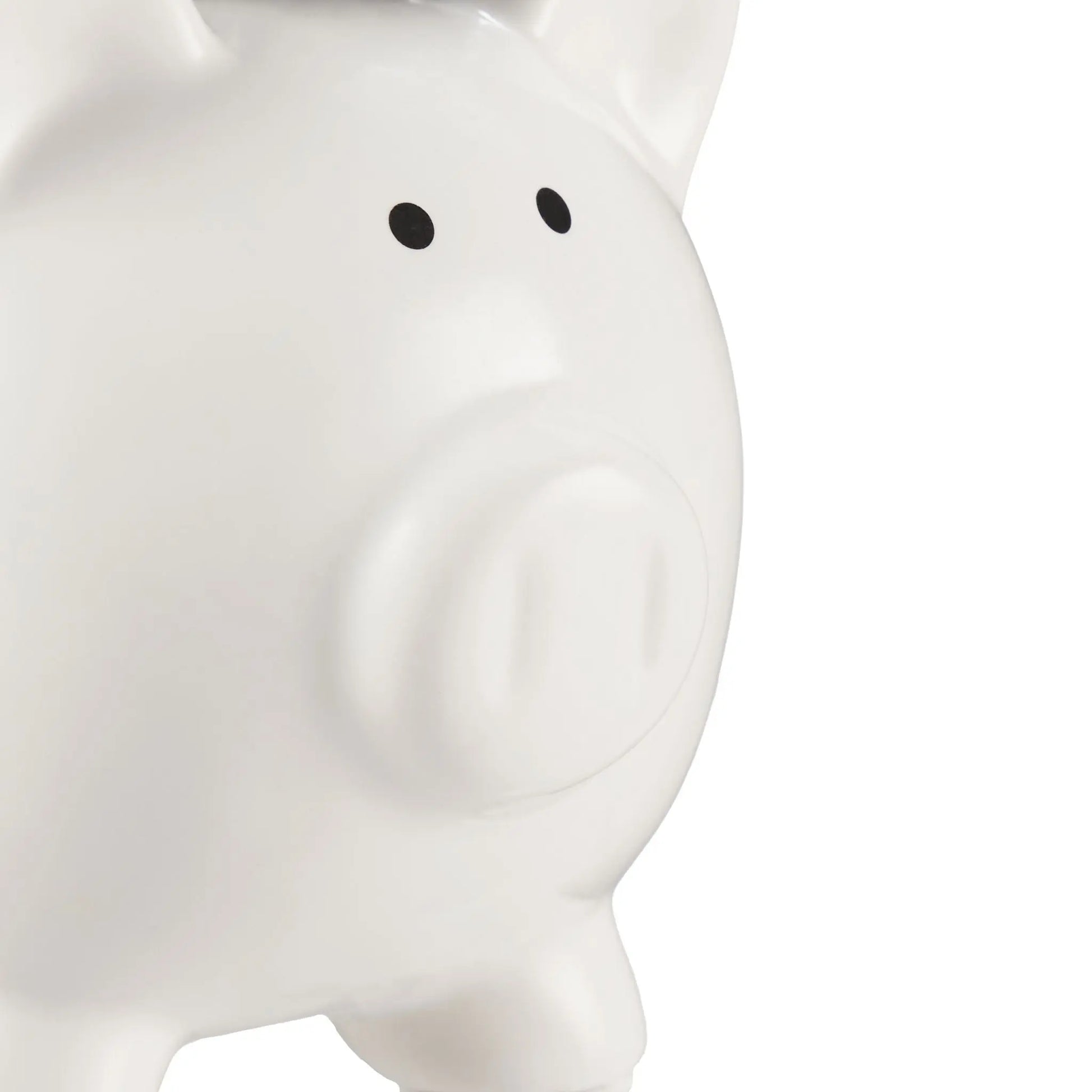 Sparschwein His Money & Her Money Weiss-Schwarz von Relaxdays