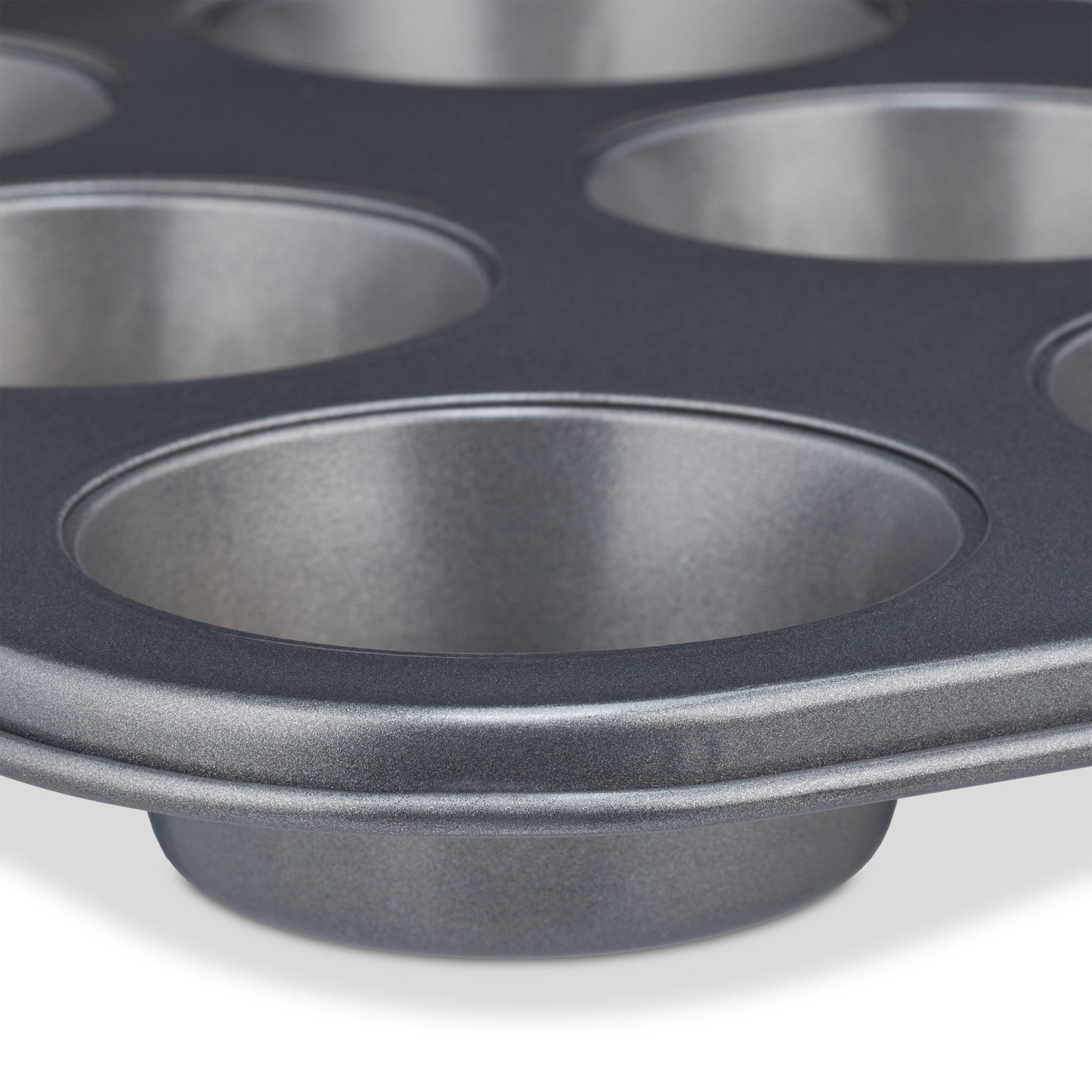 12er Muffinform 2er-Set Anthrazit von Relaxdays