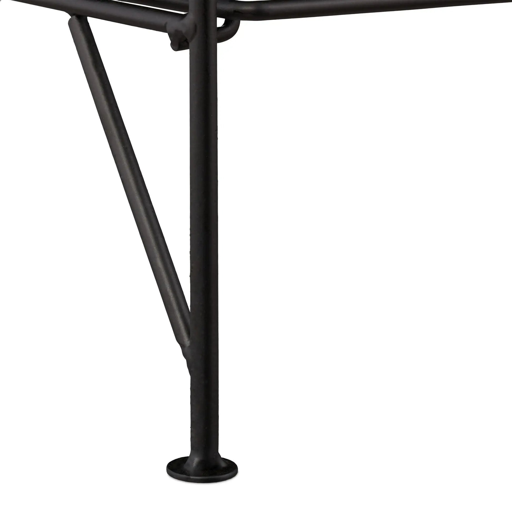 Blumenregal Metall klappbar Schwarz von Relaxdays