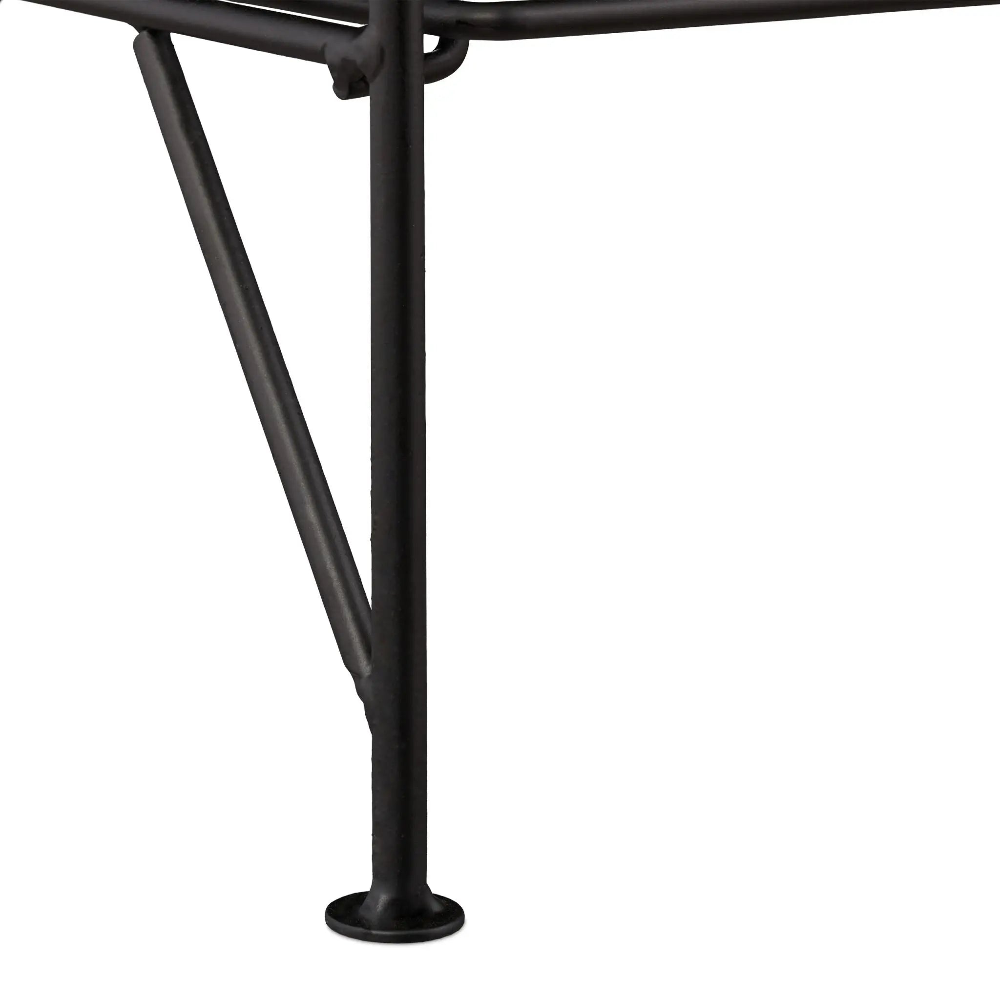 Blumenregal Metall klappbar Schwarz von Relaxdays