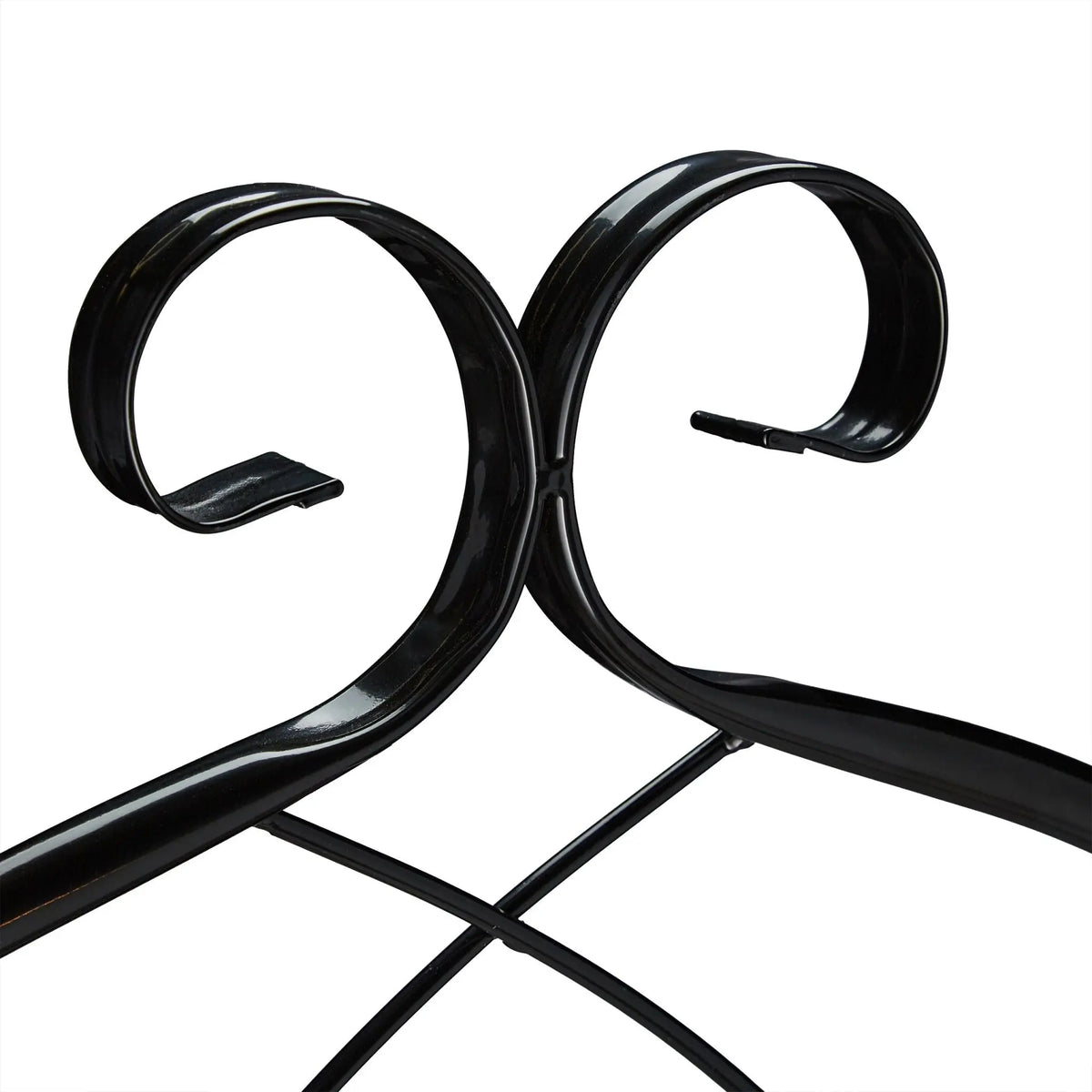 Rankgitter Vintage 2er-Set Schwarz von Relaxdays