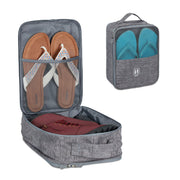 Schuhtasche Reise Grau von Relaxdays