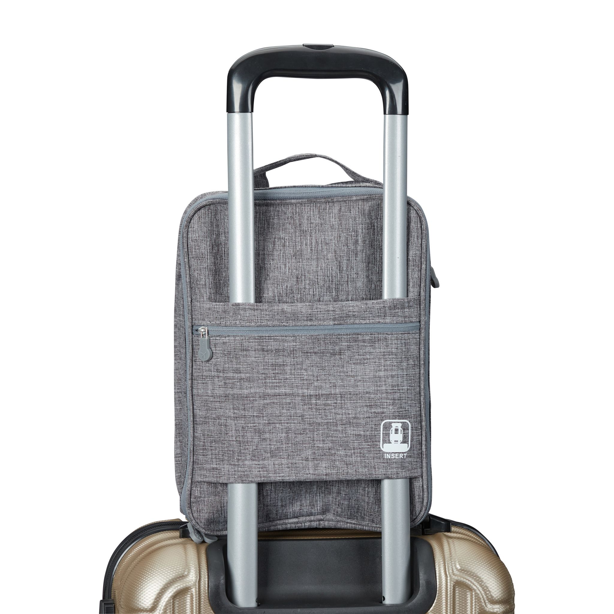 Schuhtasche Reise Grau von Relaxdays