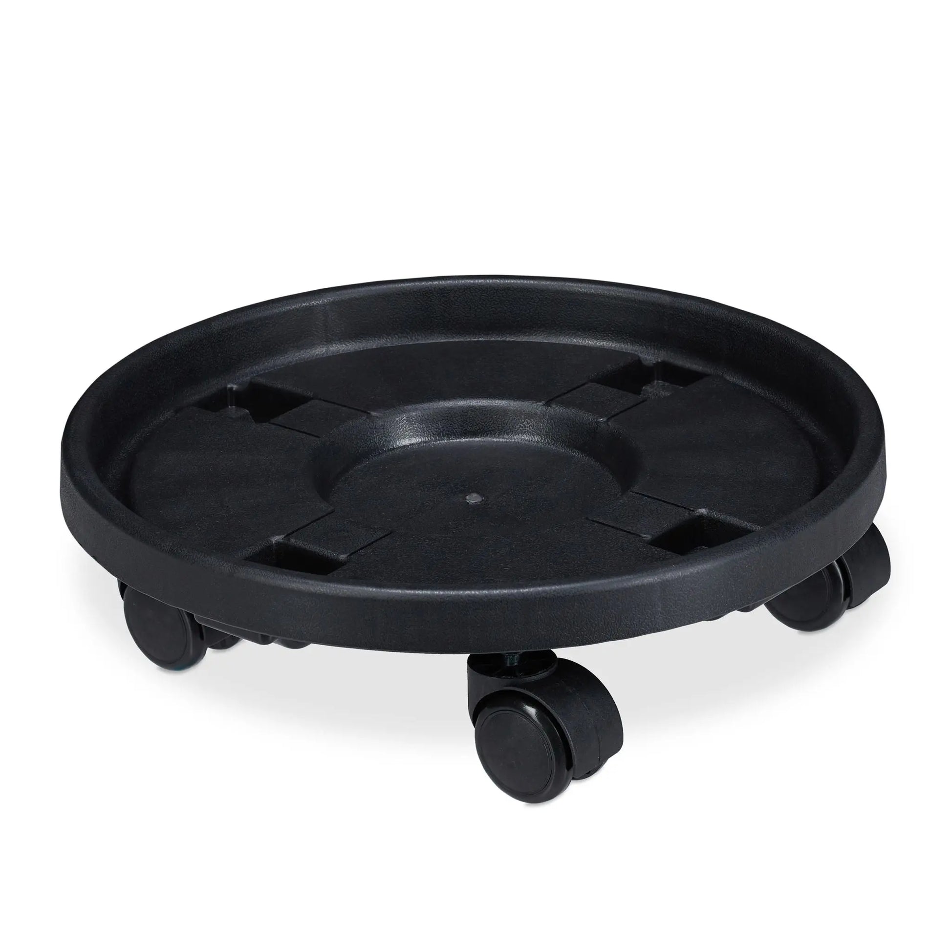 Pflanzenroller Kunststoff gross 2er-Set Schwarz von Relaxdays