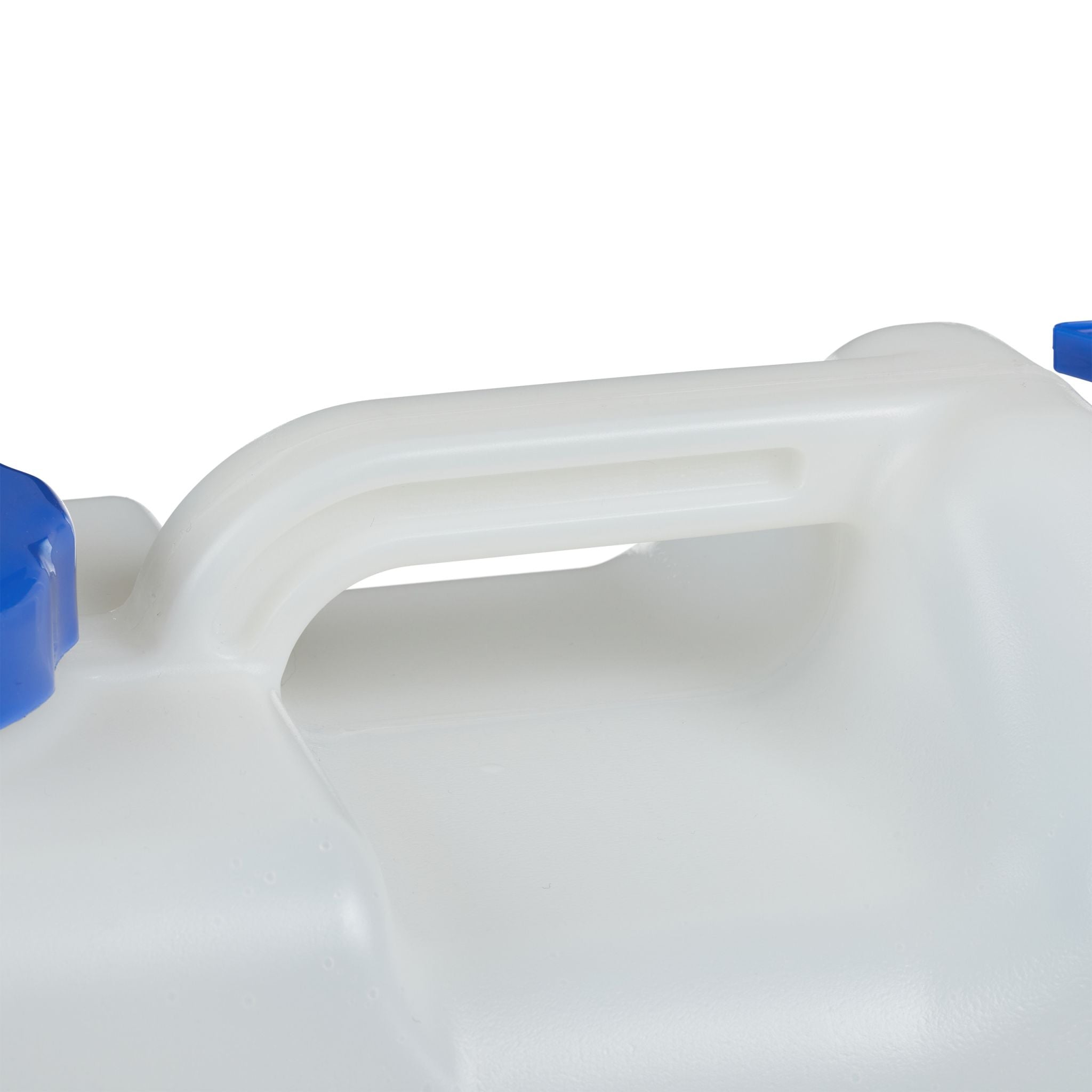 Wasserkanister mit Hahn Weiss-Blau
