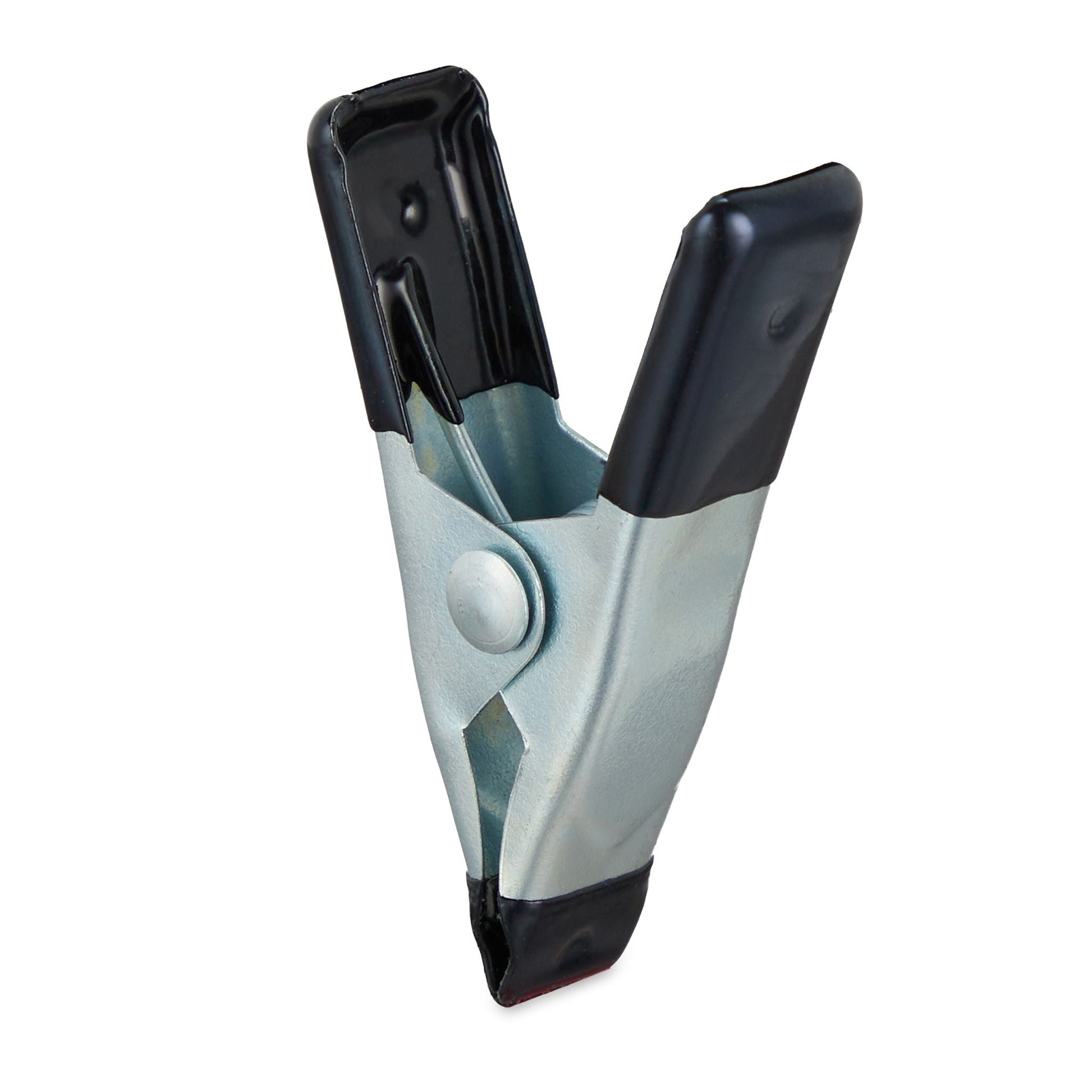 Klemmen 36er-Set Schwarz-Silber von Relaxdays