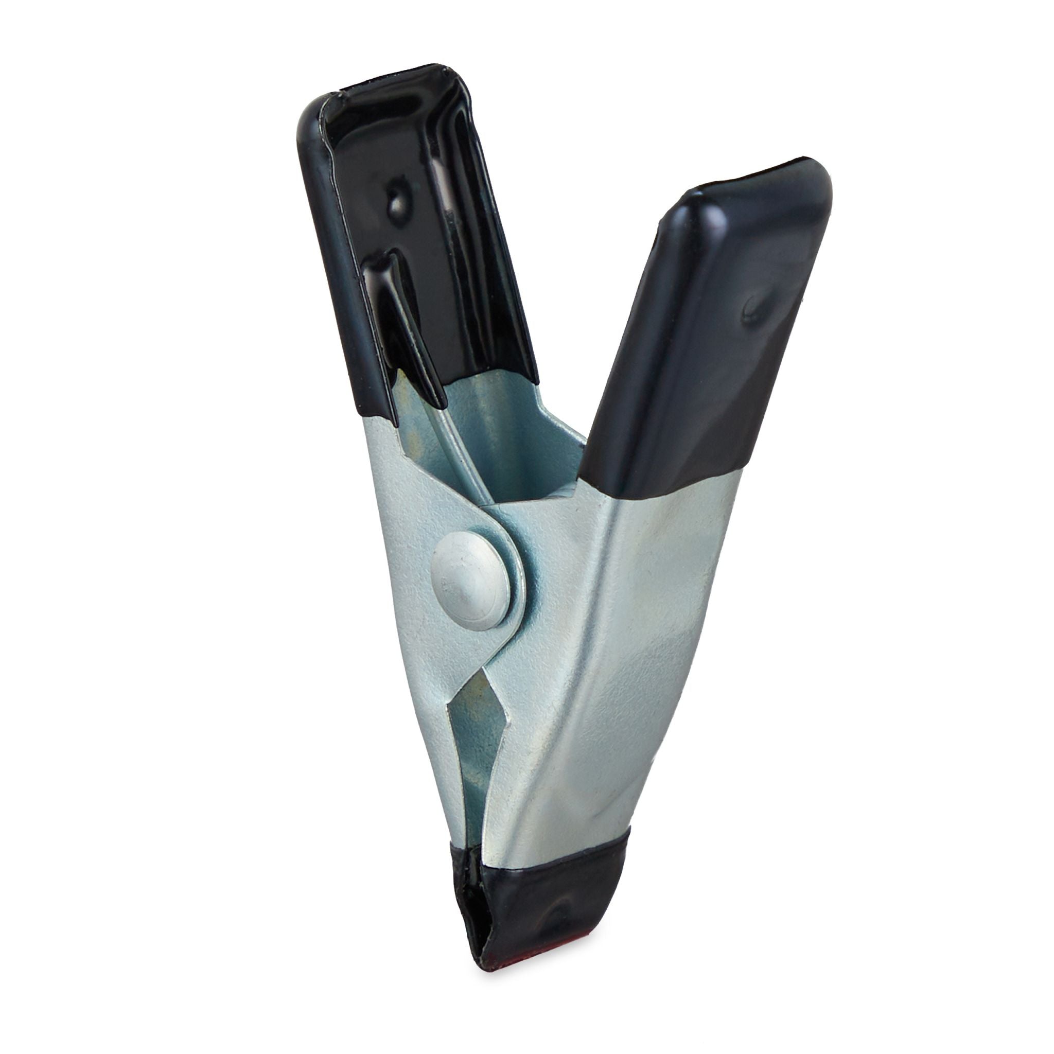 Klemmen 36er-Set Schwarz-Silber von Relaxdays