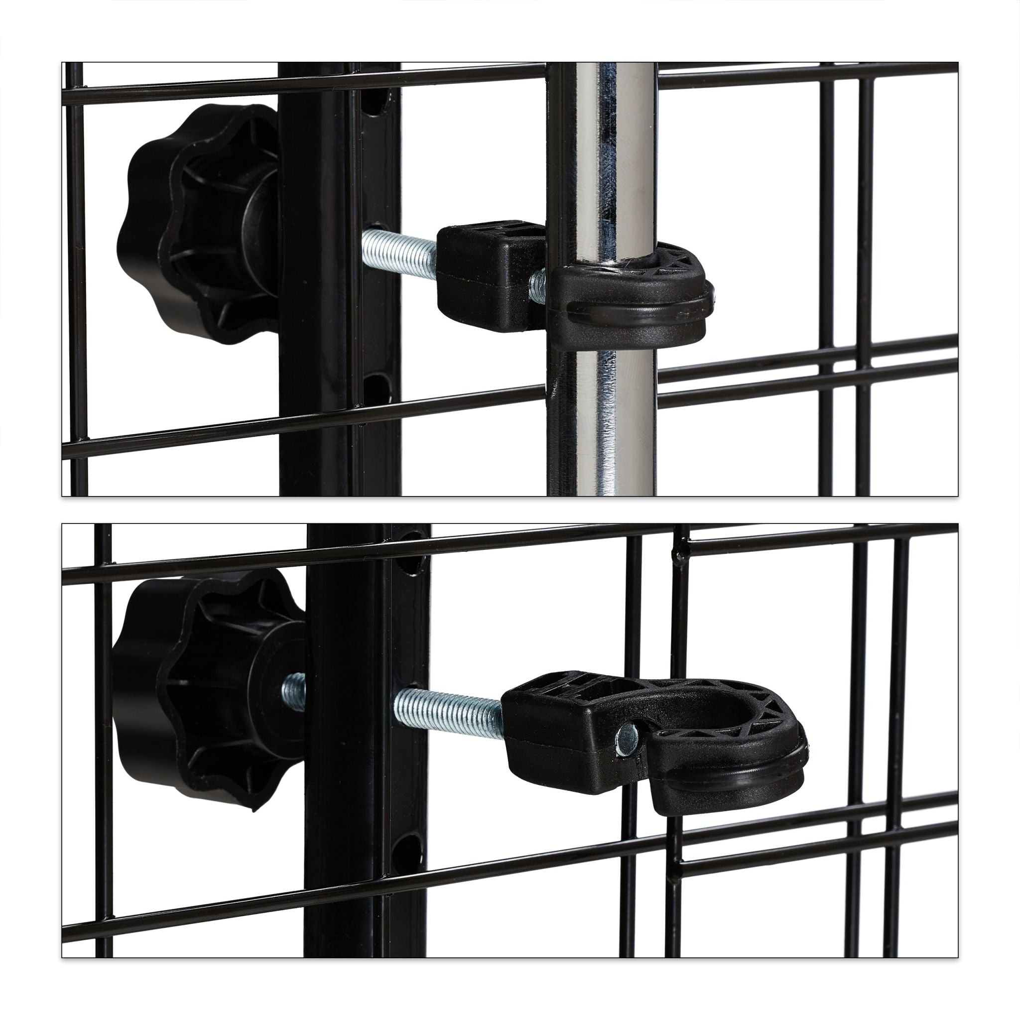 Hundegitter Auto Universal Schwarz von Relaxdays