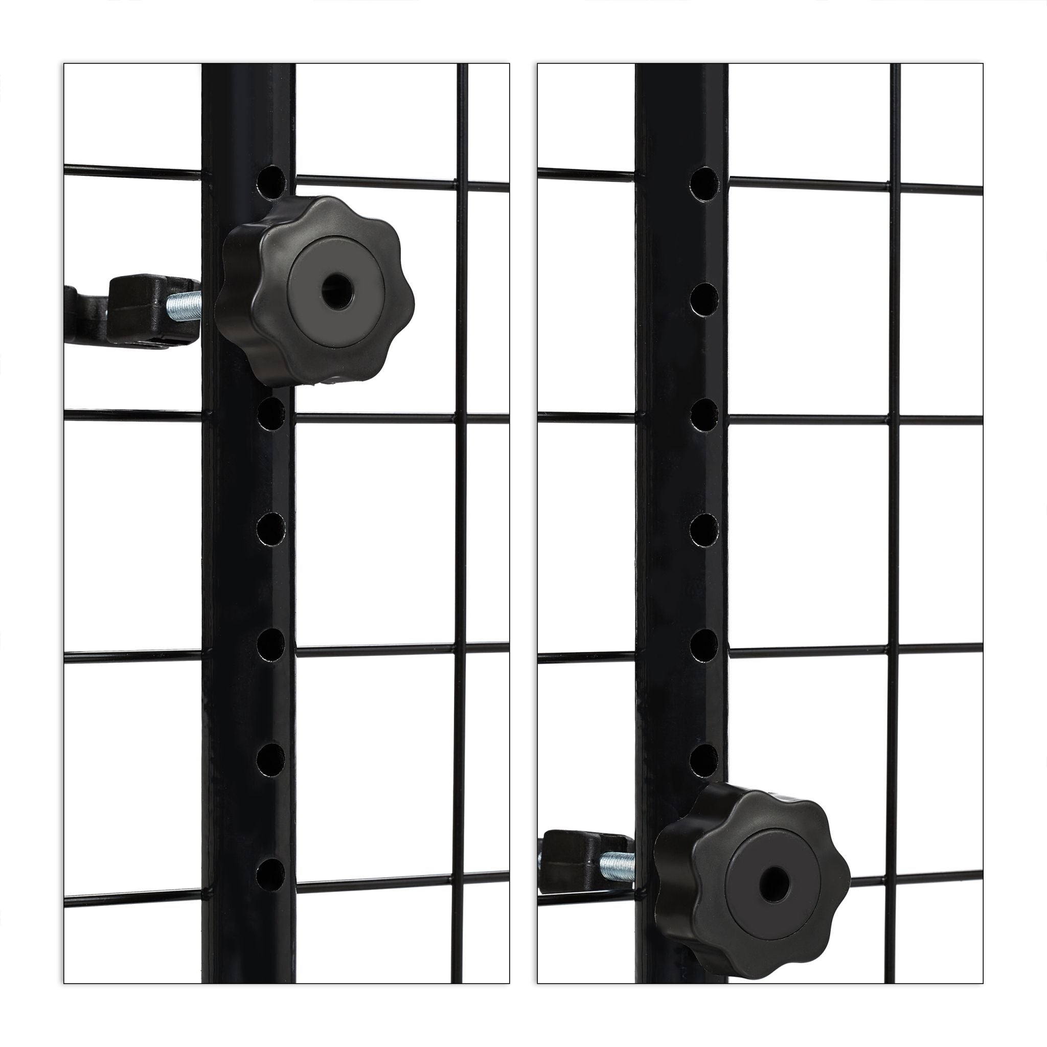 Hundegitter Auto Universal gross Schwarz von Relaxdays
