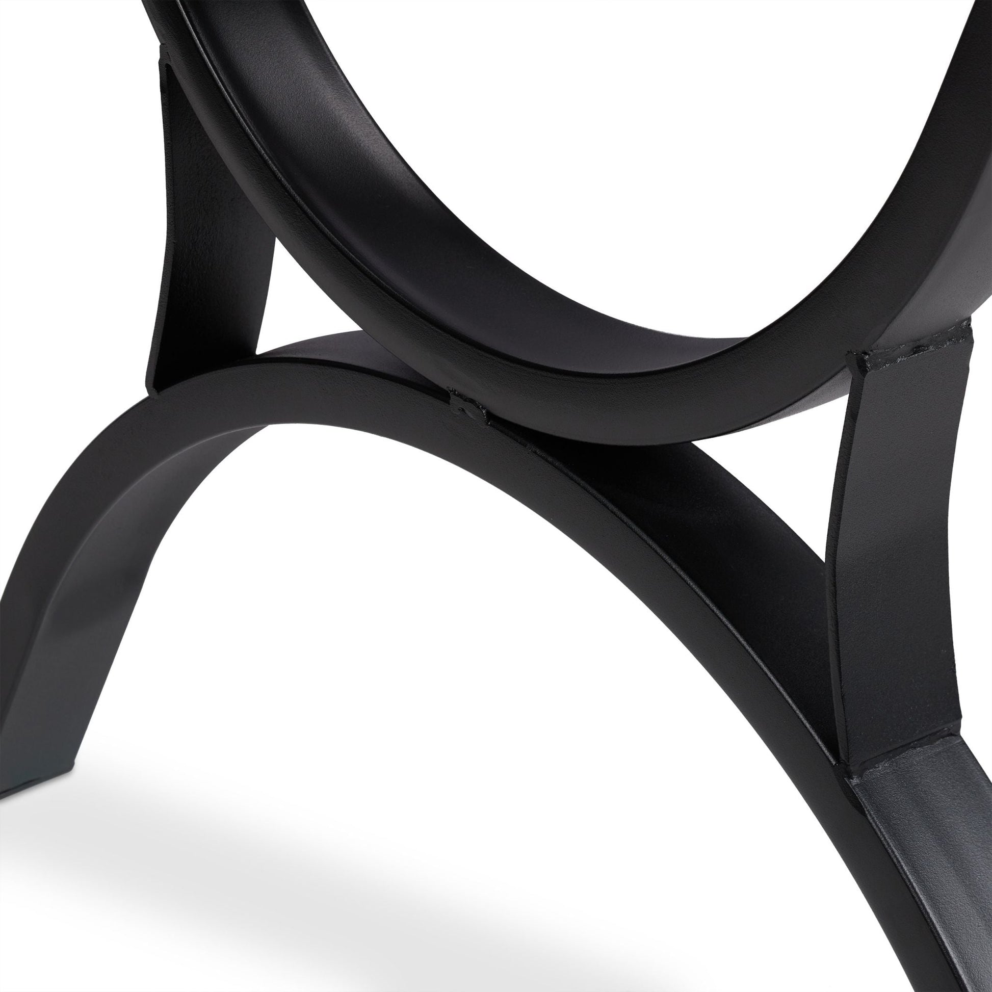 Gartenstuhl Metall antik Schwarz von Relaxdays