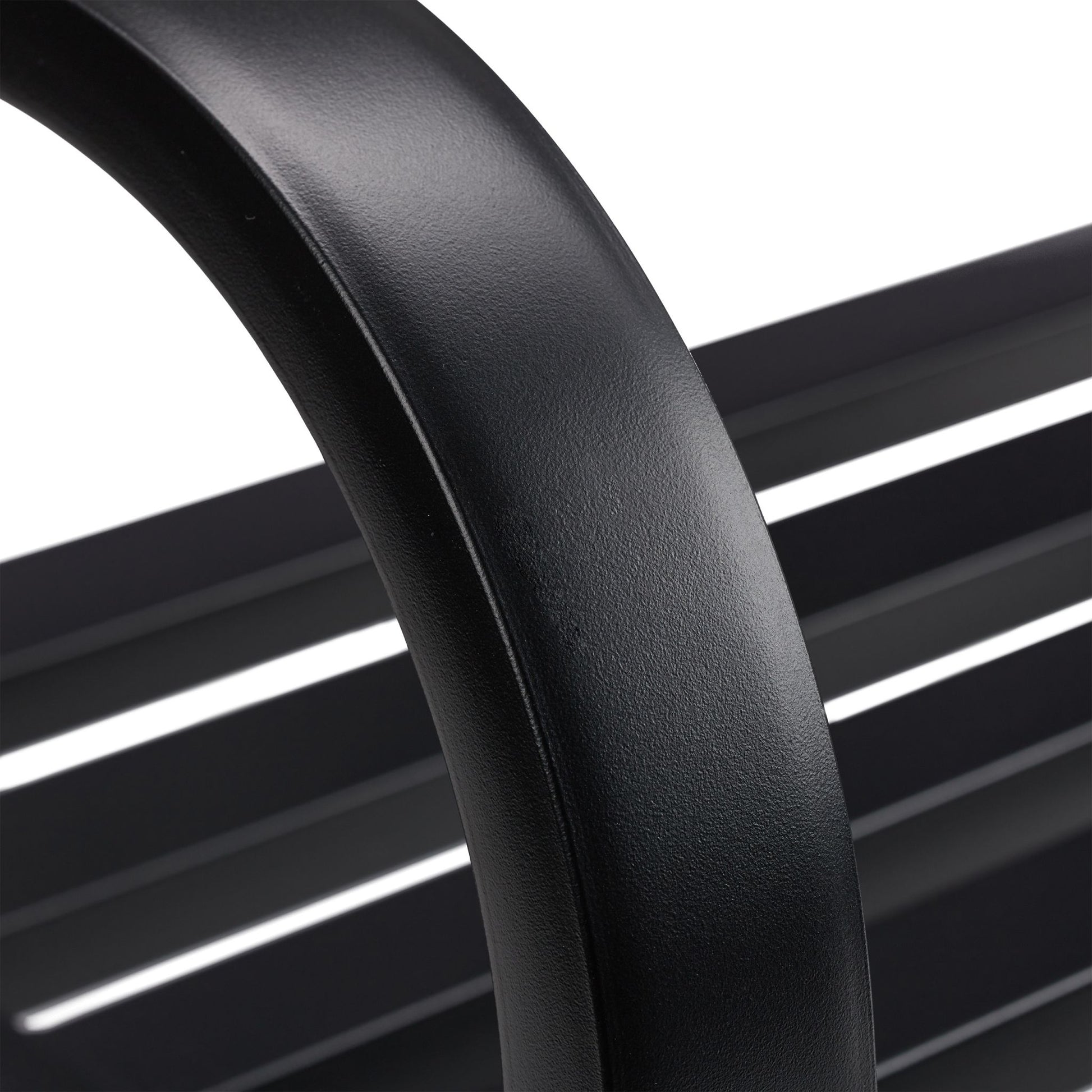 Gartenstuhl Metall Schwarz von Relaxdays