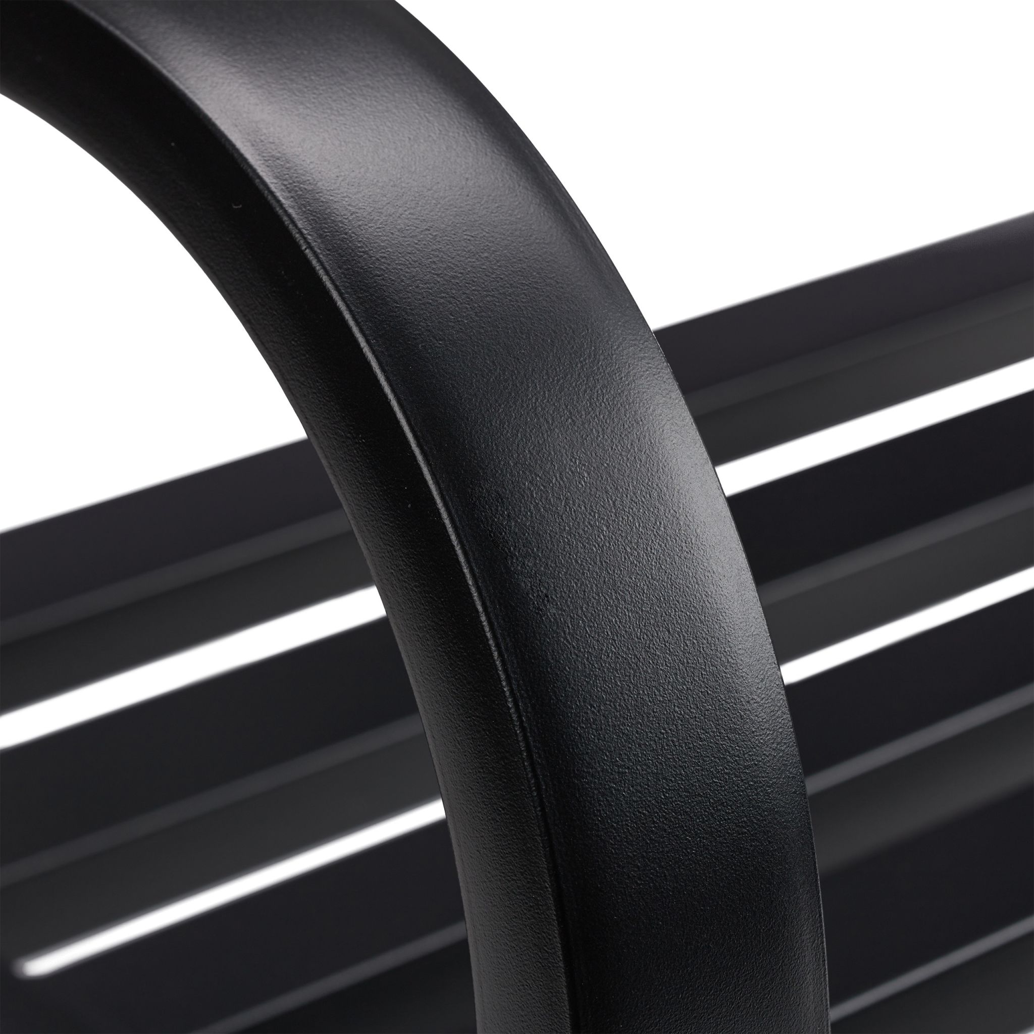 Gartenstuhl Metall Schwarz von Relaxdays