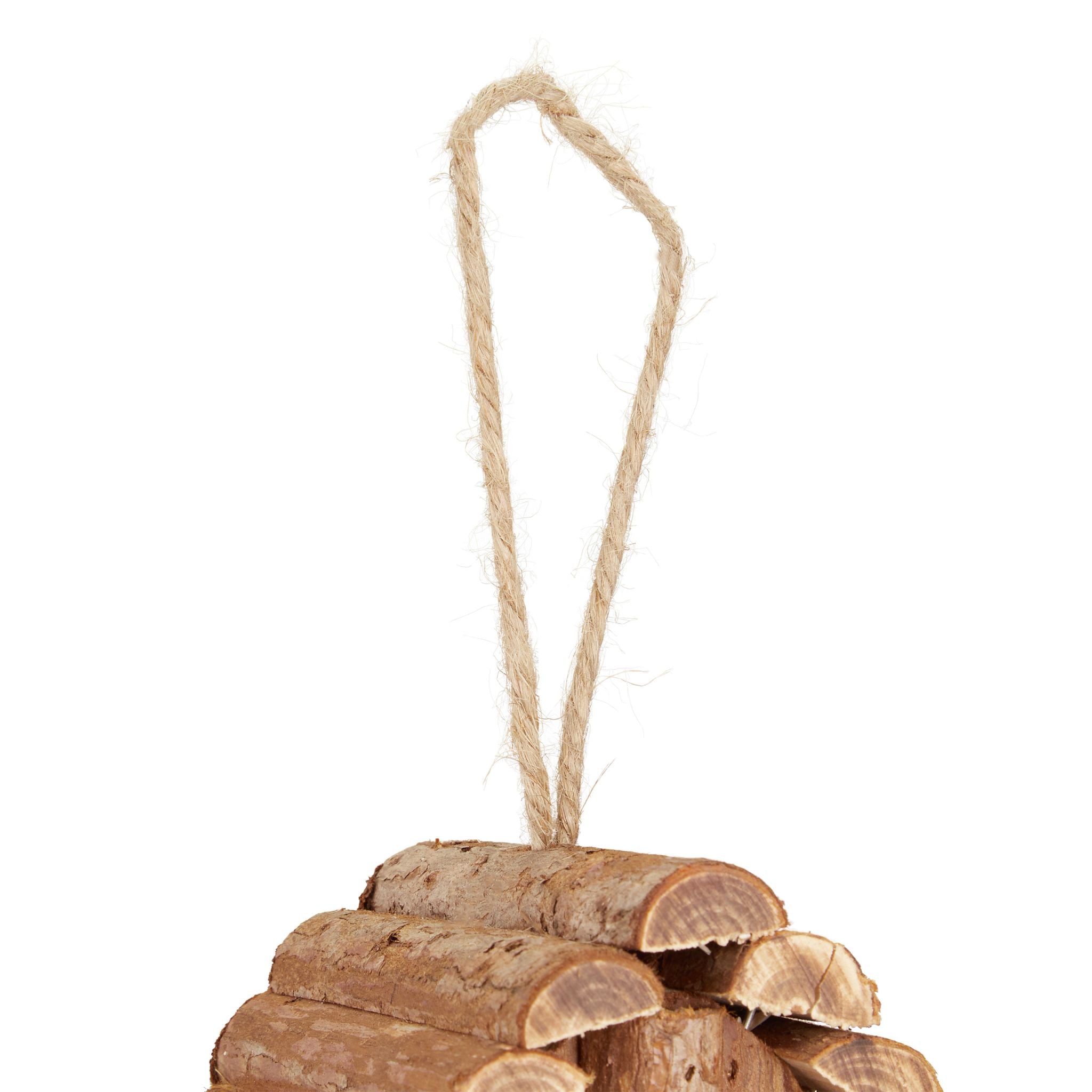 Mini Vogelhaus Holz Braun