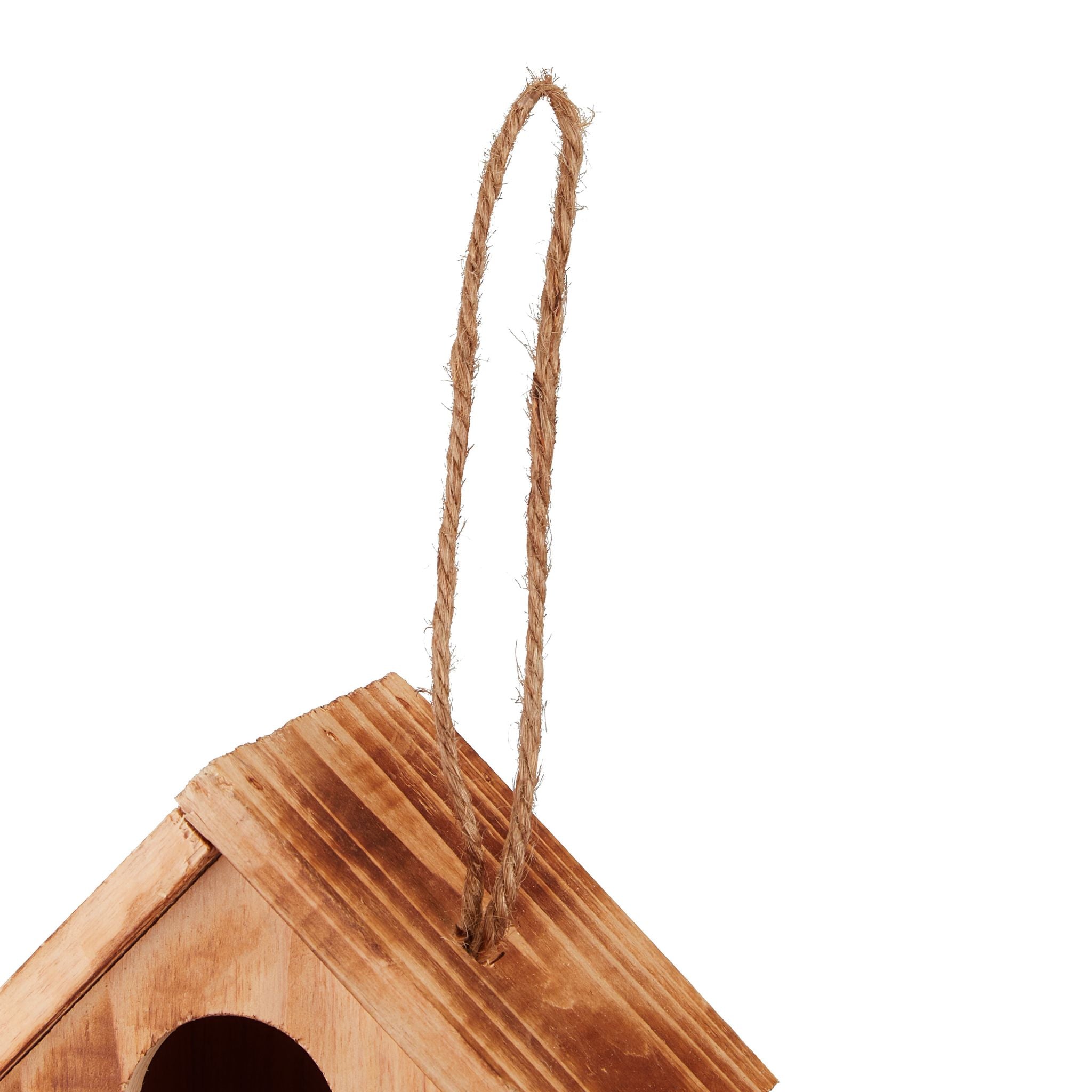 Vogelhaus mit 3 Häusern Braun