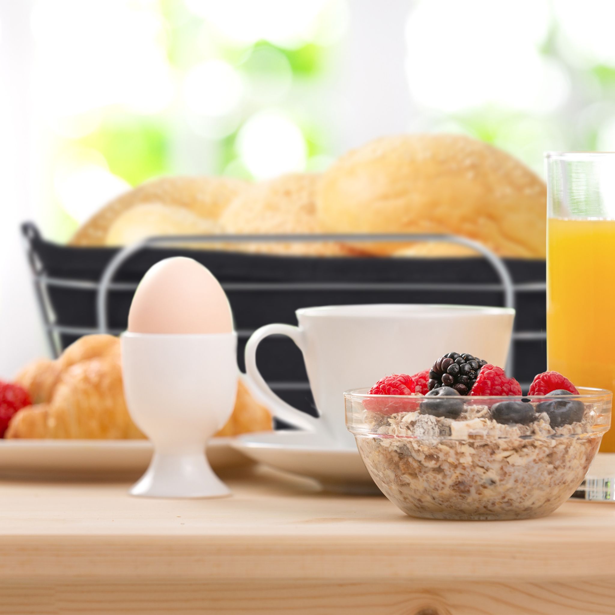 Brotkorb Metall mit Stoffeinsatz Weiss-Grau von Relaxdays