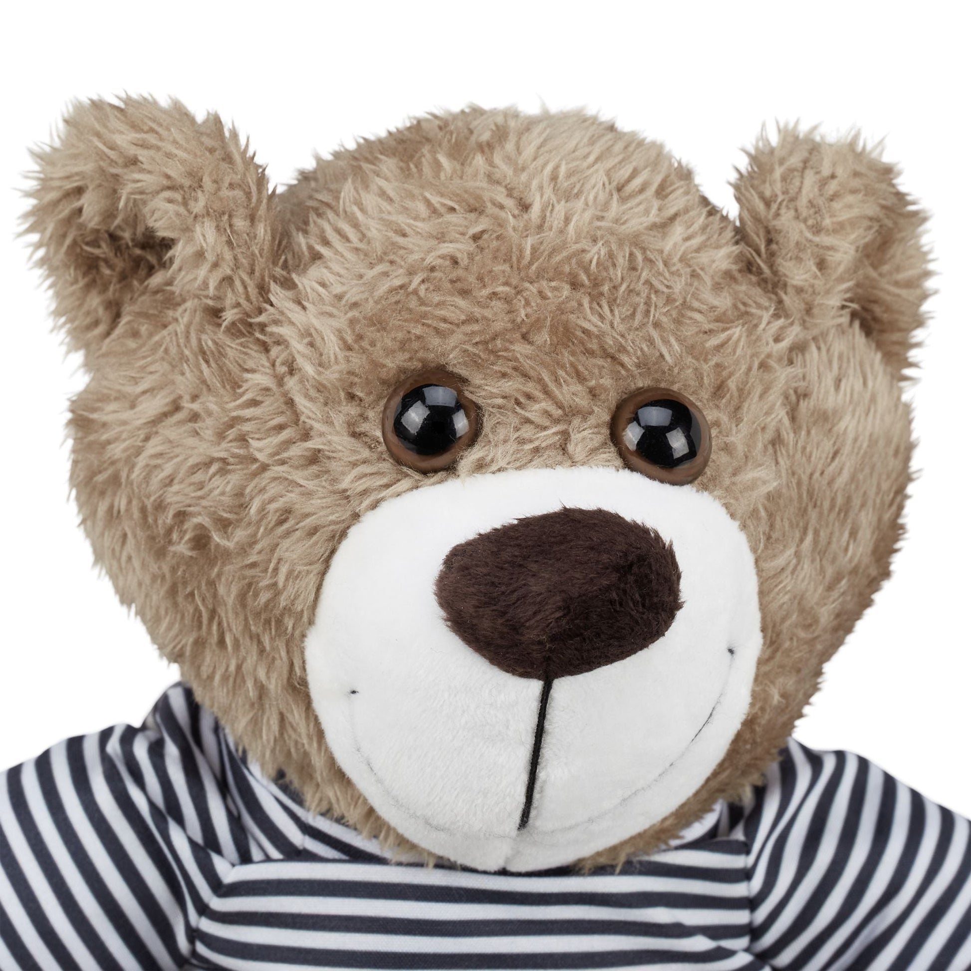 Türstopper Teddybär Weiss-Hellbraun-Schwarz von Relaxdays