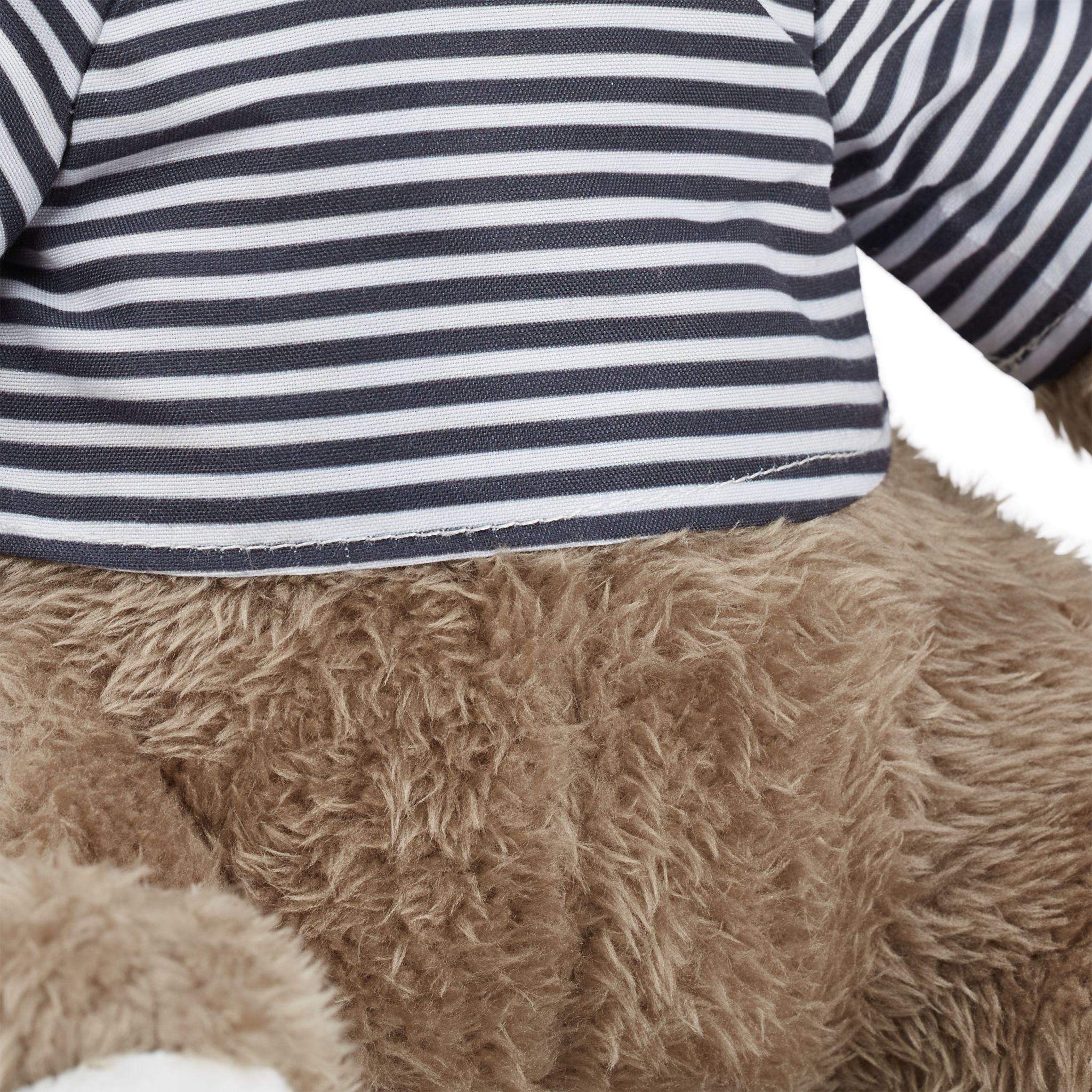 Türstopper Teddybär Weiss-Hellbraun-Schwarz von Relaxdays