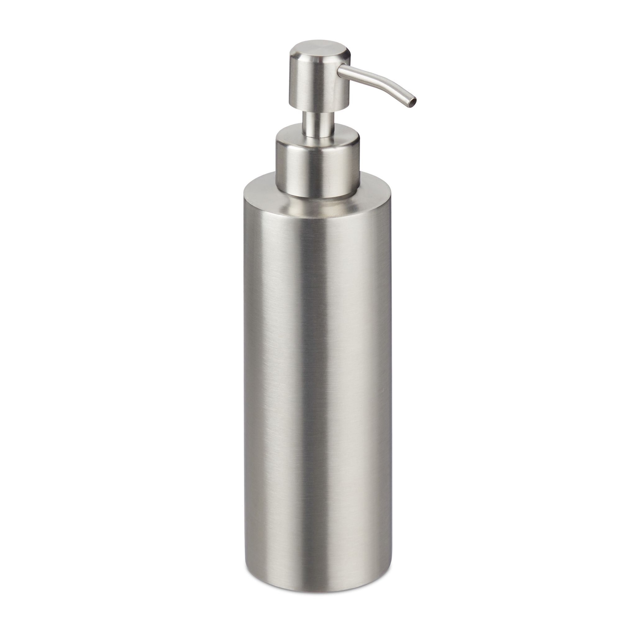 Seifenspender Edelstahl Silber