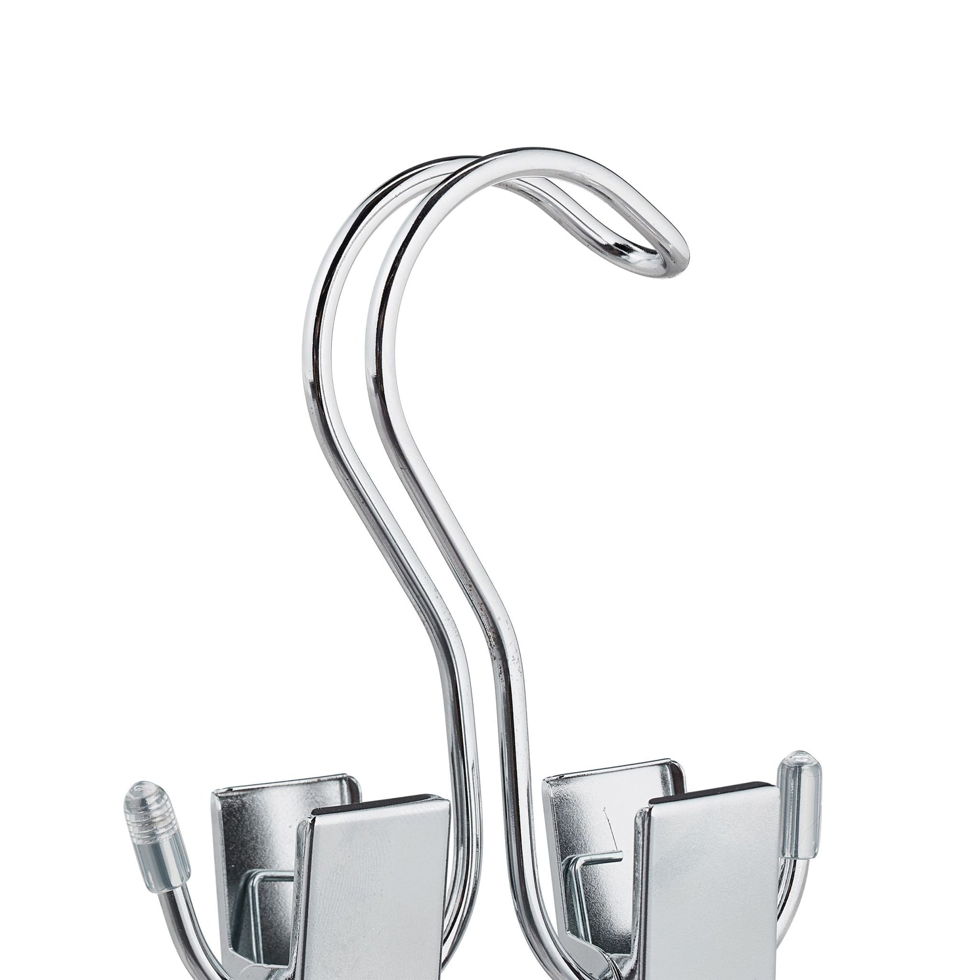 Stiefelklammern doppelt 5er-Set Silber von Relaxdays