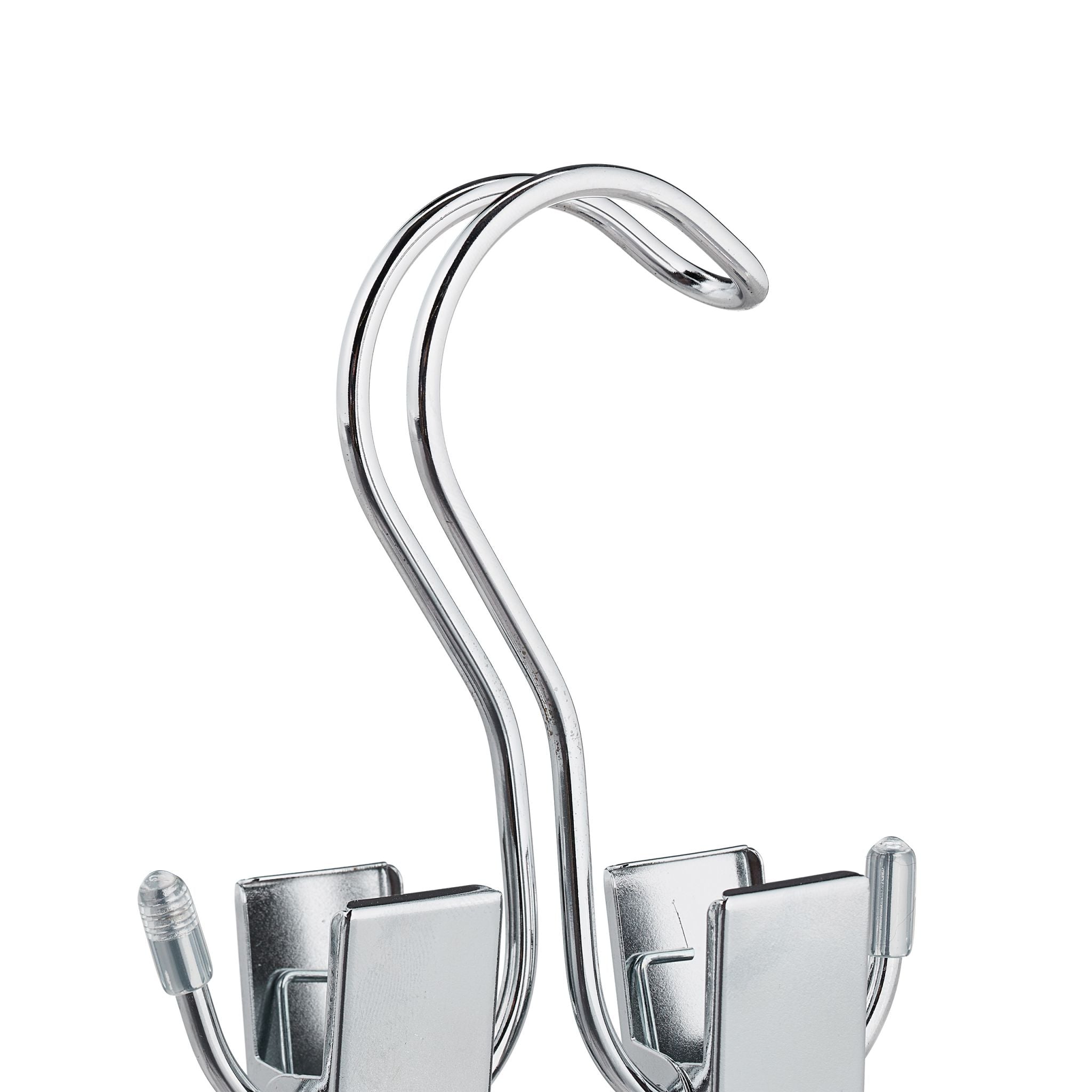 Stiefelklammern doppelt 5er-Set Silber von Relaxdays