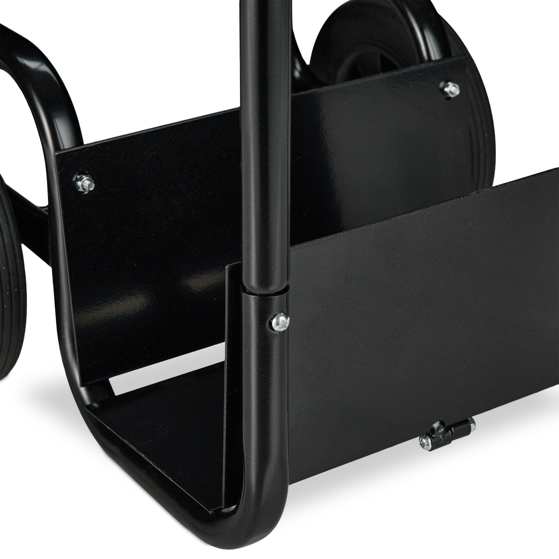 Kaminholzwagen schwarz Schwarz von Relaxdays