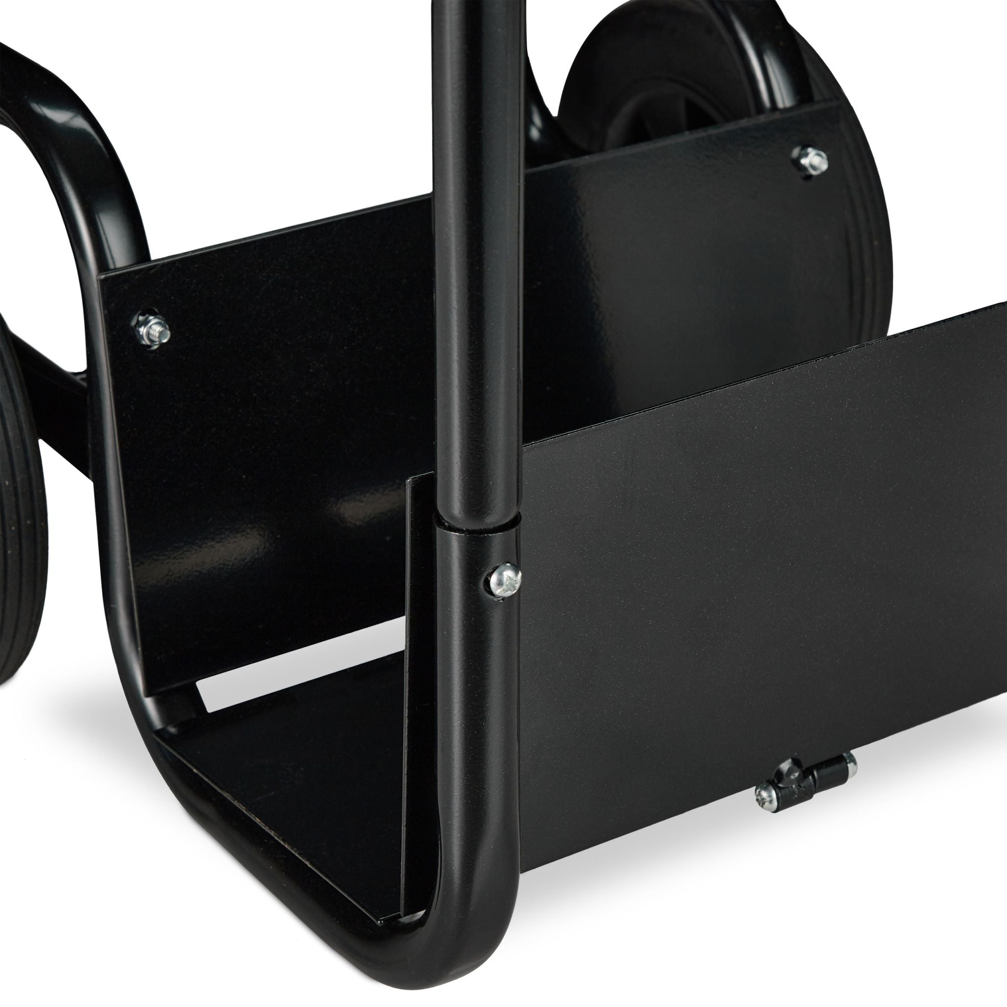 Kaminholzwagen schwarz Schwarz von Relaxdays